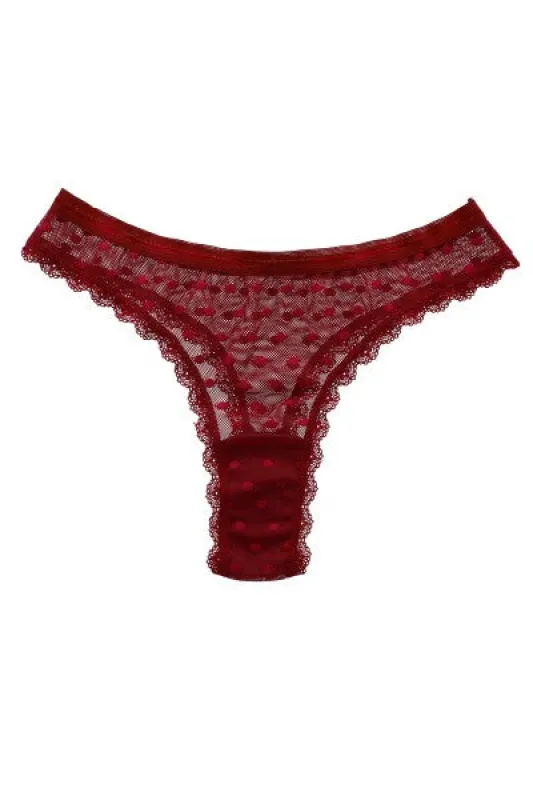 Tanga mesh puntos sold by Shasa