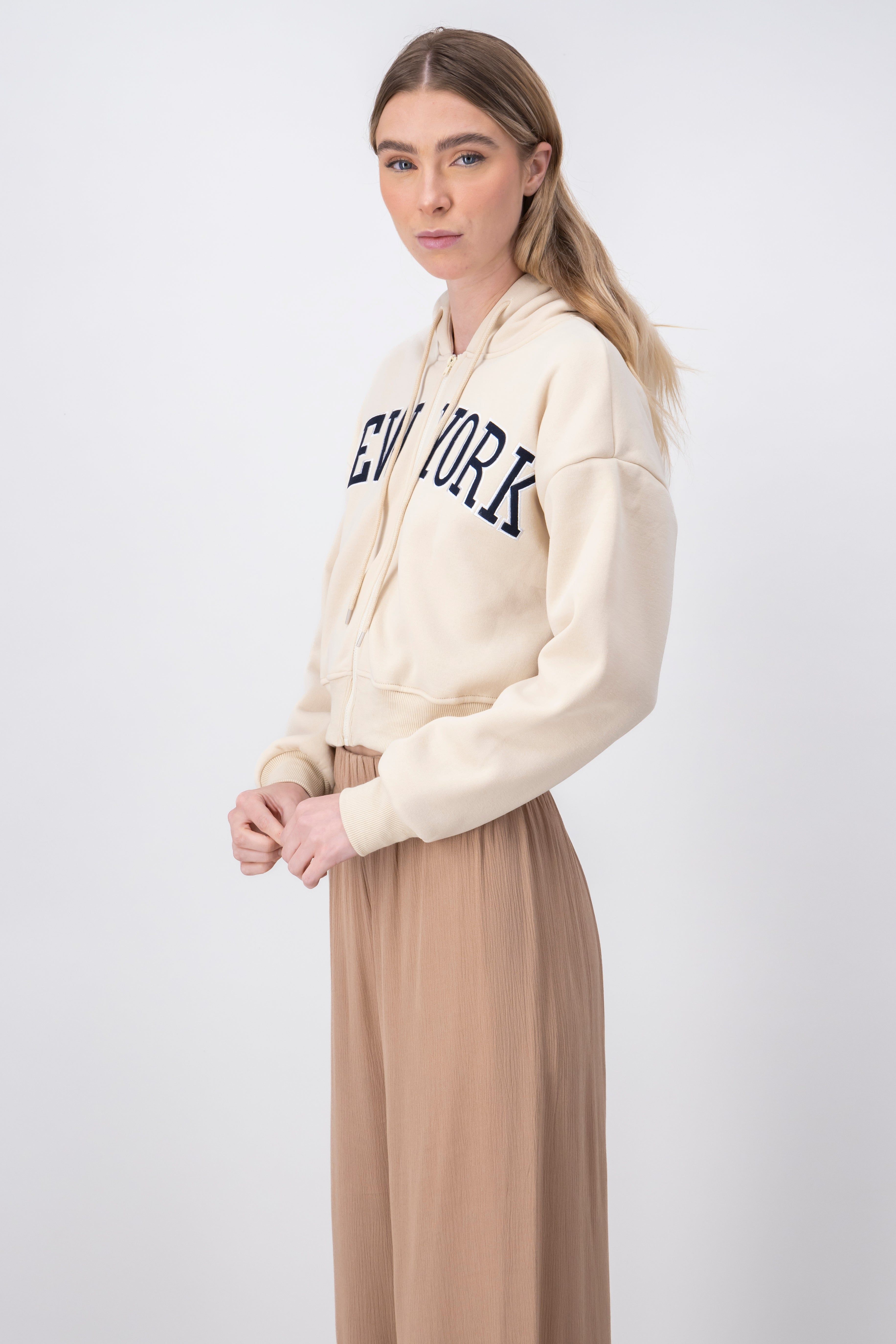 Sudadera crop con gorro sold by Shasa product image thumbnail 3