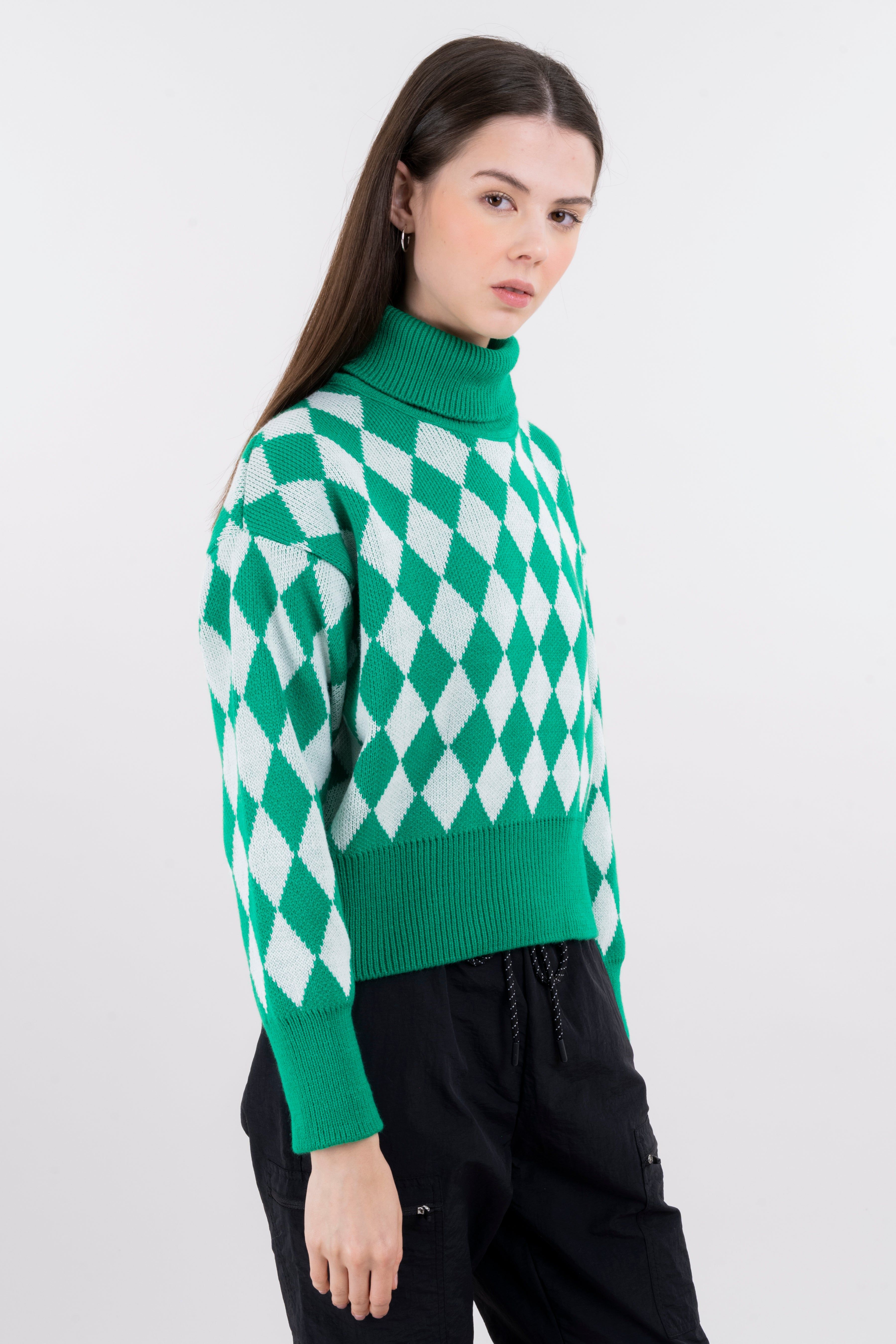 Suéter rombos bicolor sold by Shasa product image thumbnail 3