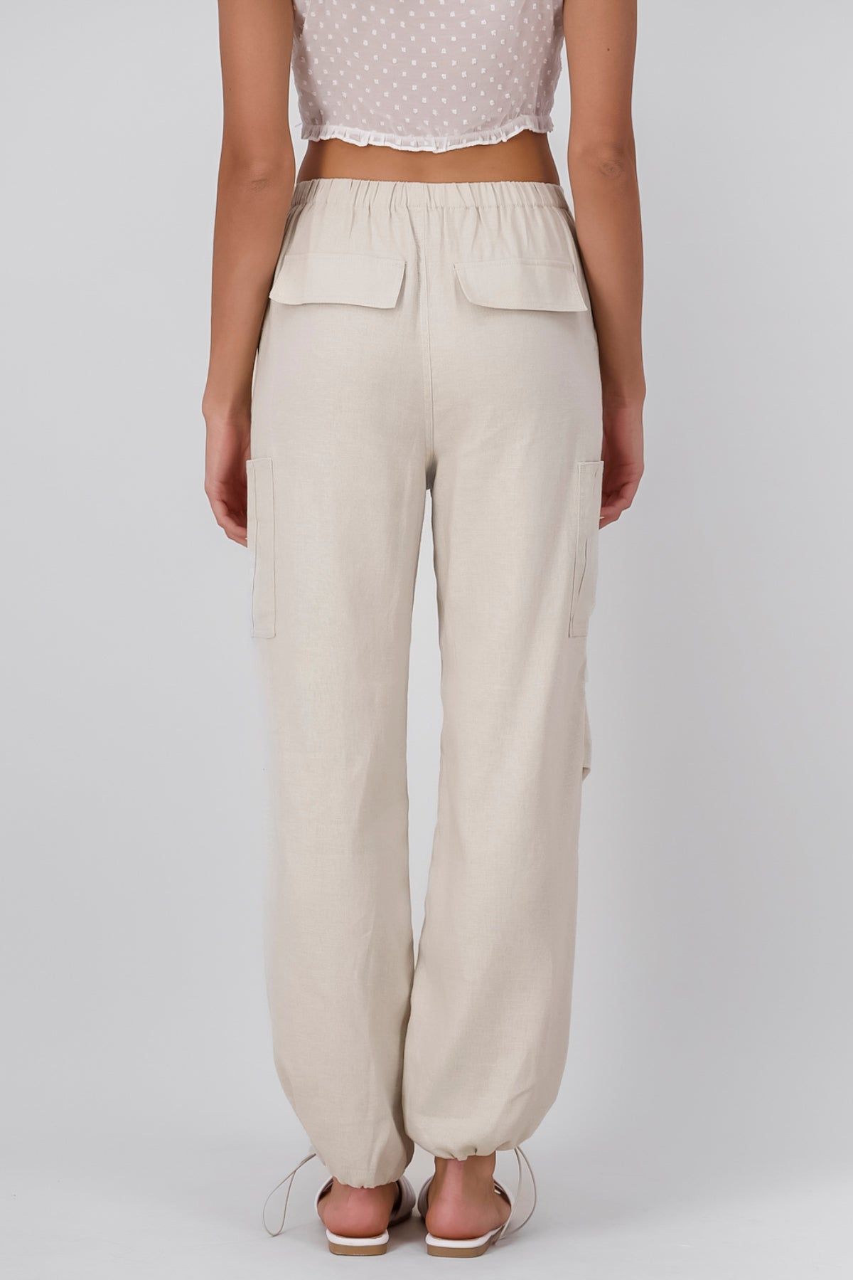 Pantalon lino detalle pretina sold by Shasa product image thumbnail 4