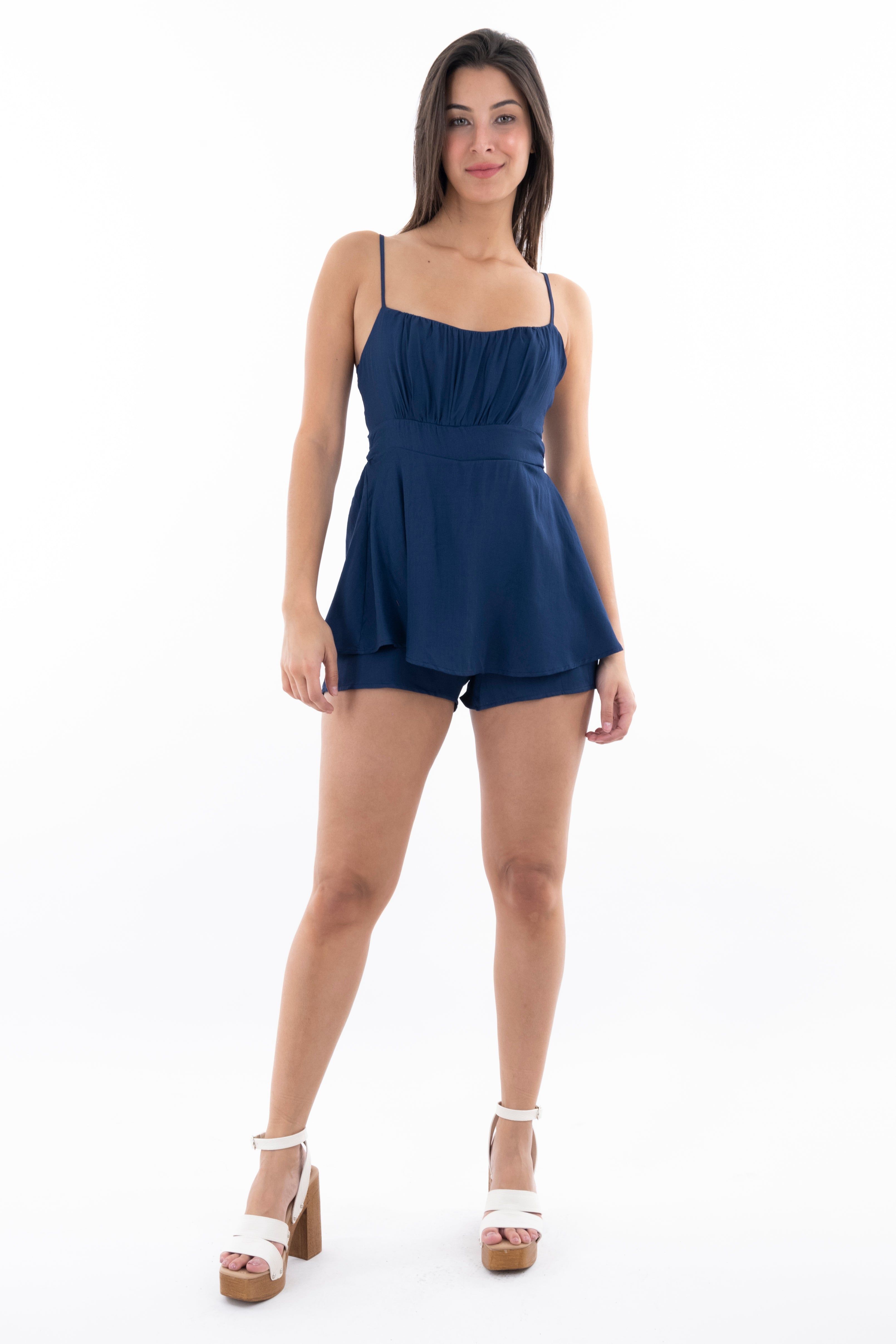 Romper plisado cintas traseras sold by Shasa product image thumbnail 2