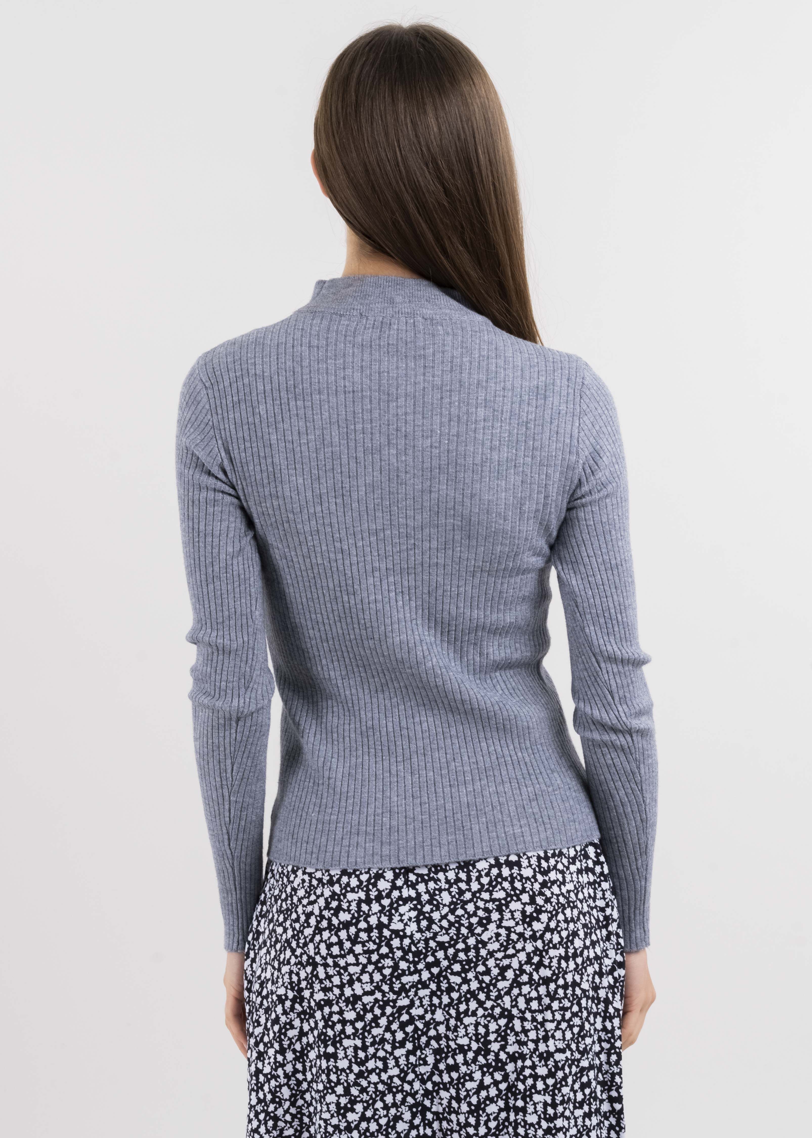 Suéter acanalado cuello alto botones brillos sold by Shasa product image thumbnail 4