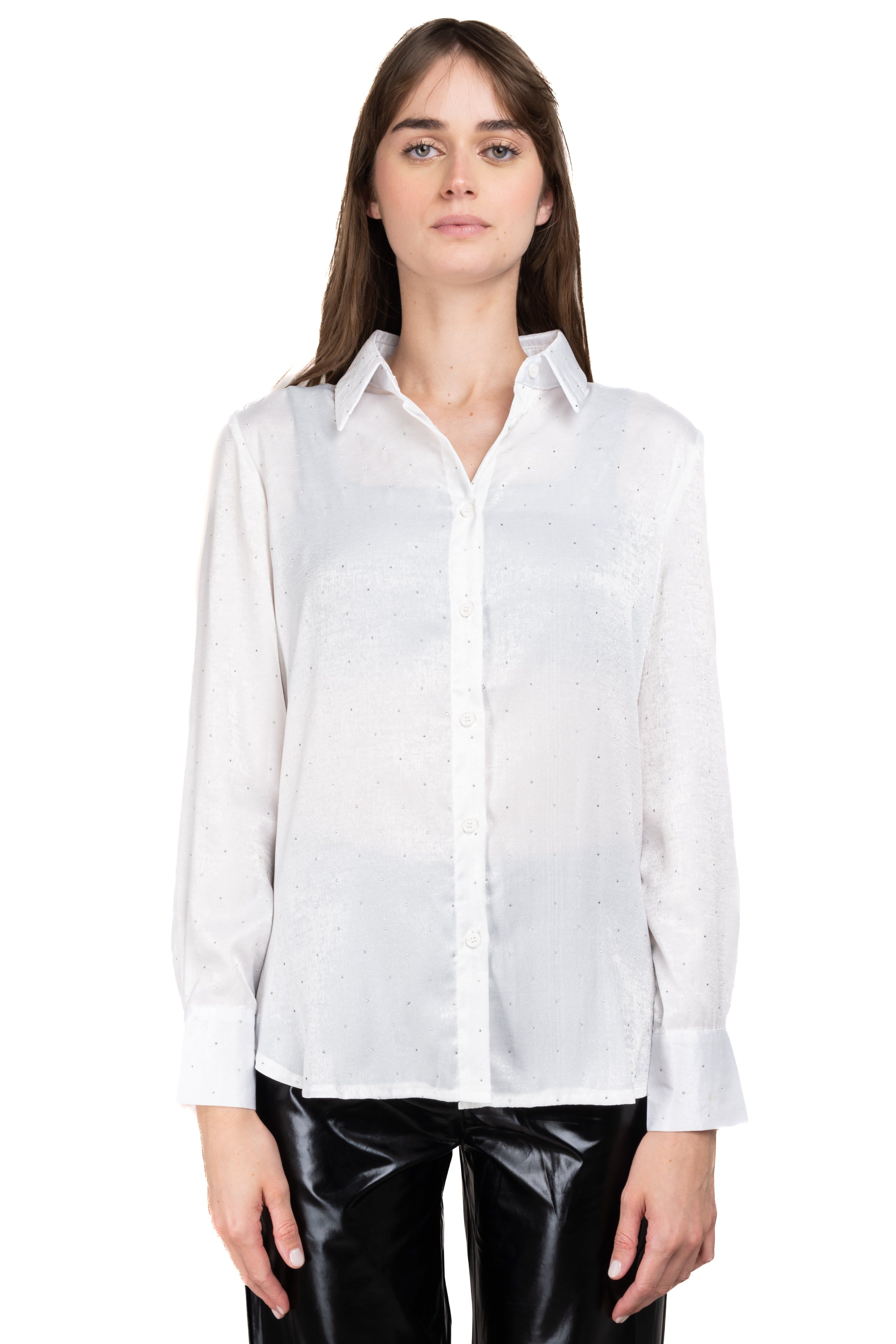 Camisa satinada brillos sold by Shasa product image thumbnail 2