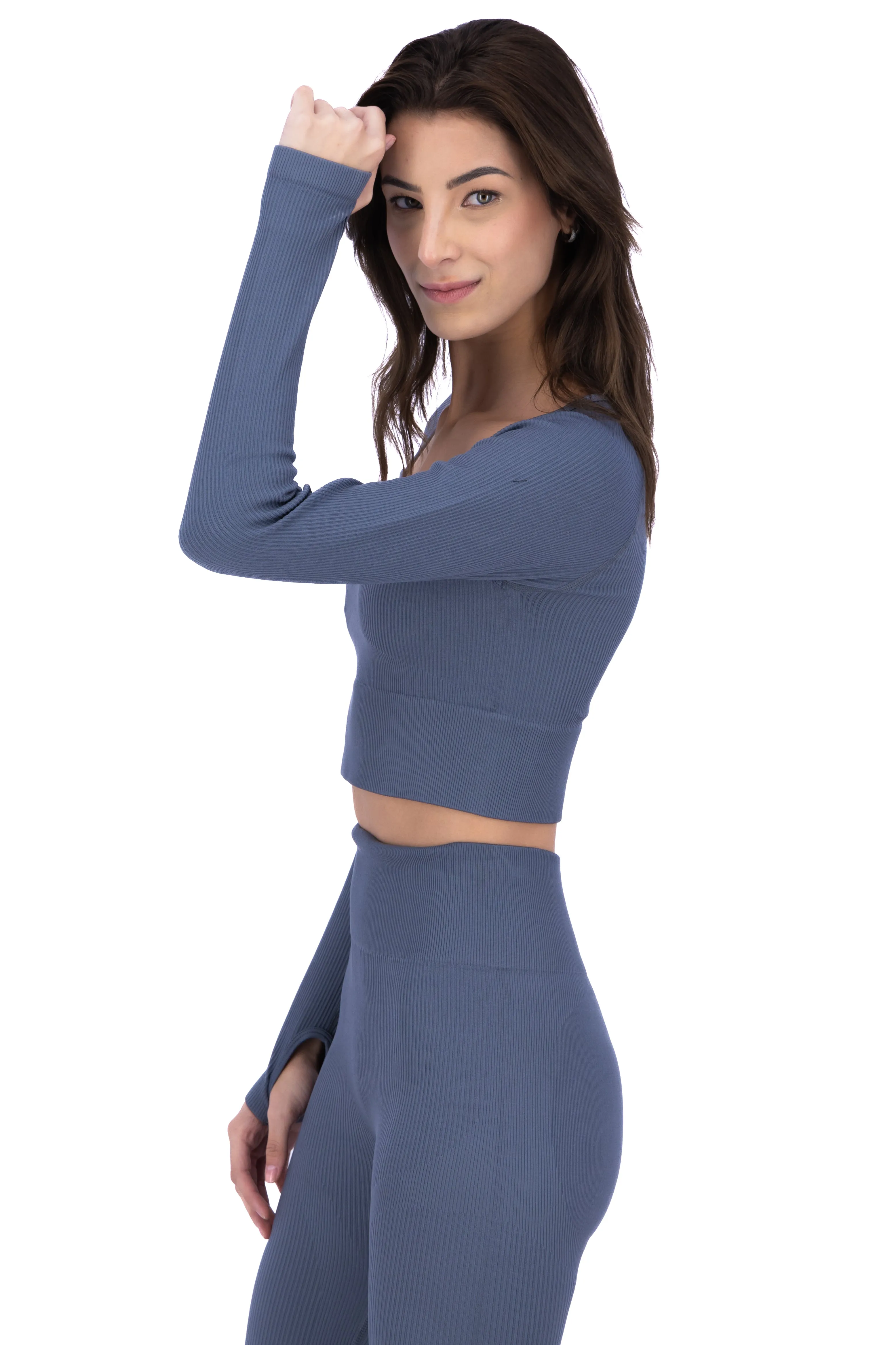 Top deportivo acanalado liso sold by Shasa product image thumbnail 3