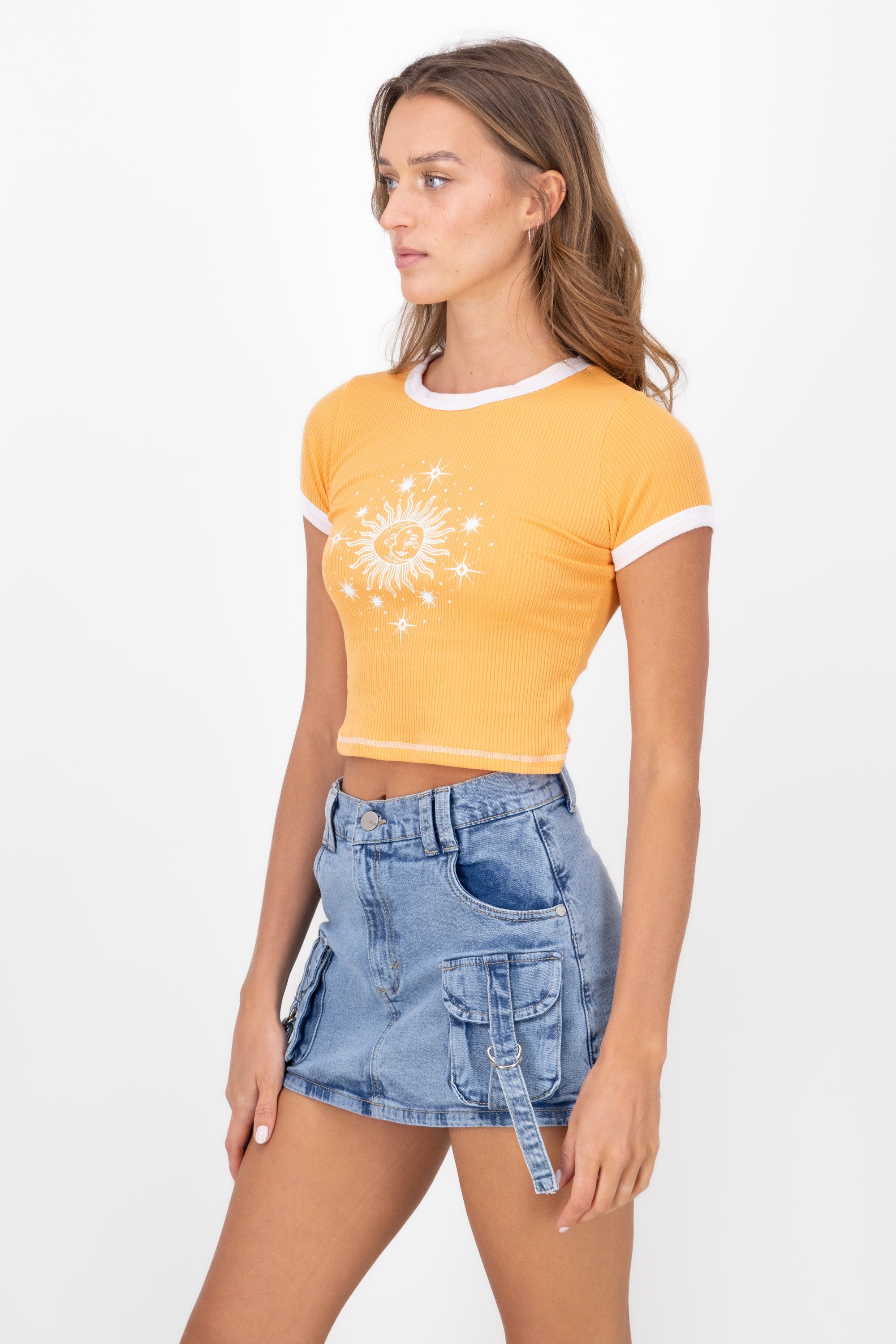 Top Manga Corta Estampado Sol sold by Shasa product image thumbnail 3