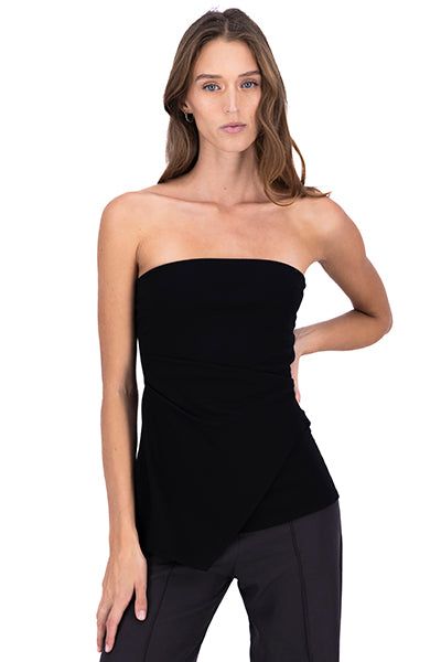 Top strapless fruncido asimétrico sold by Shasa product image thumbnail 2