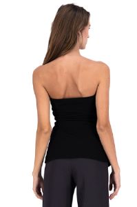Top strapless fruncido asimétrico sold by Shasa