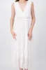 Vestido maxi encaje escote en V Hypsters sold by Shasa