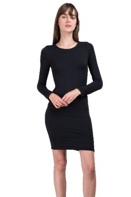Vestido mini bodycon manga larga sold by Shasa