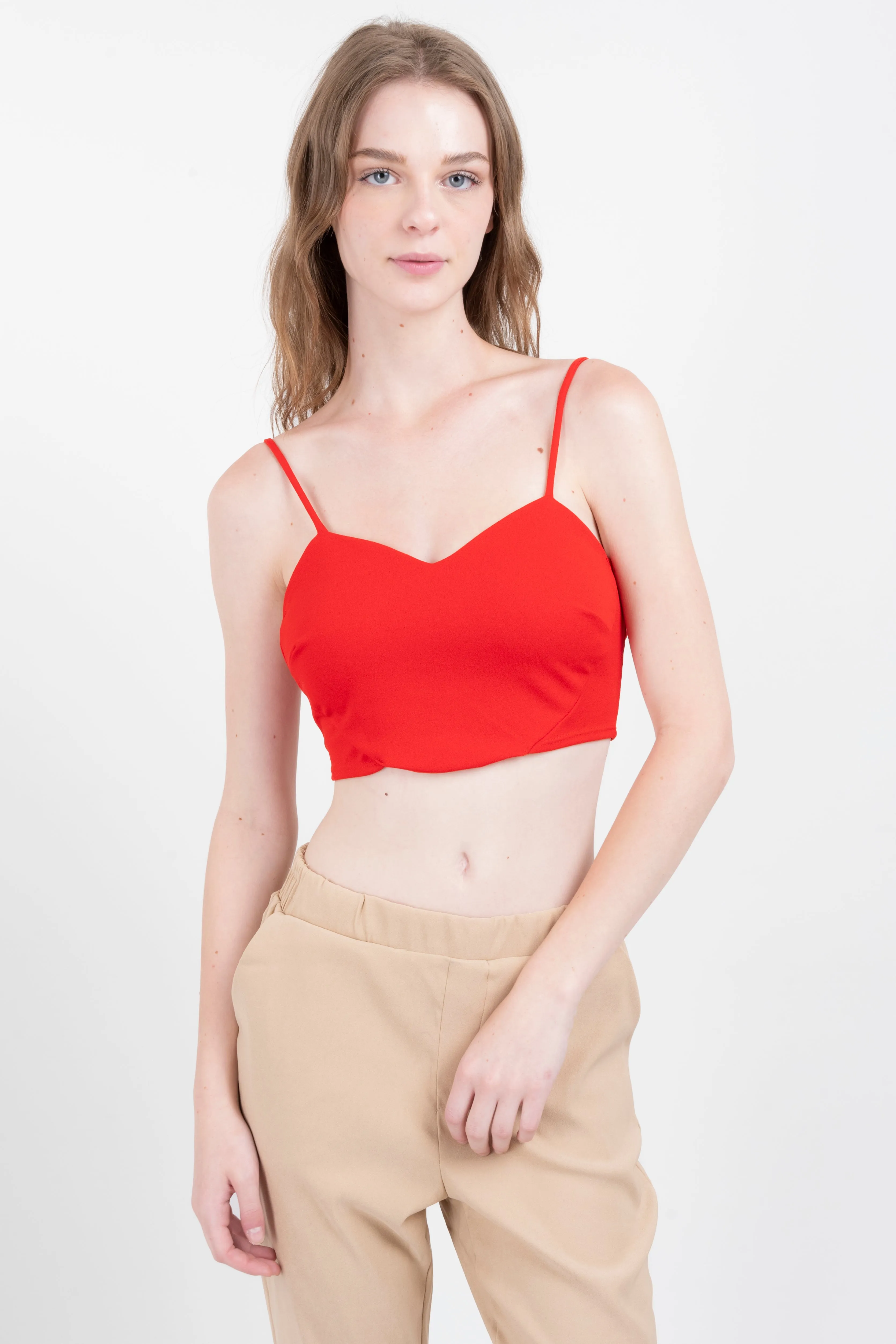 Top corazón perlas sold by Shasa