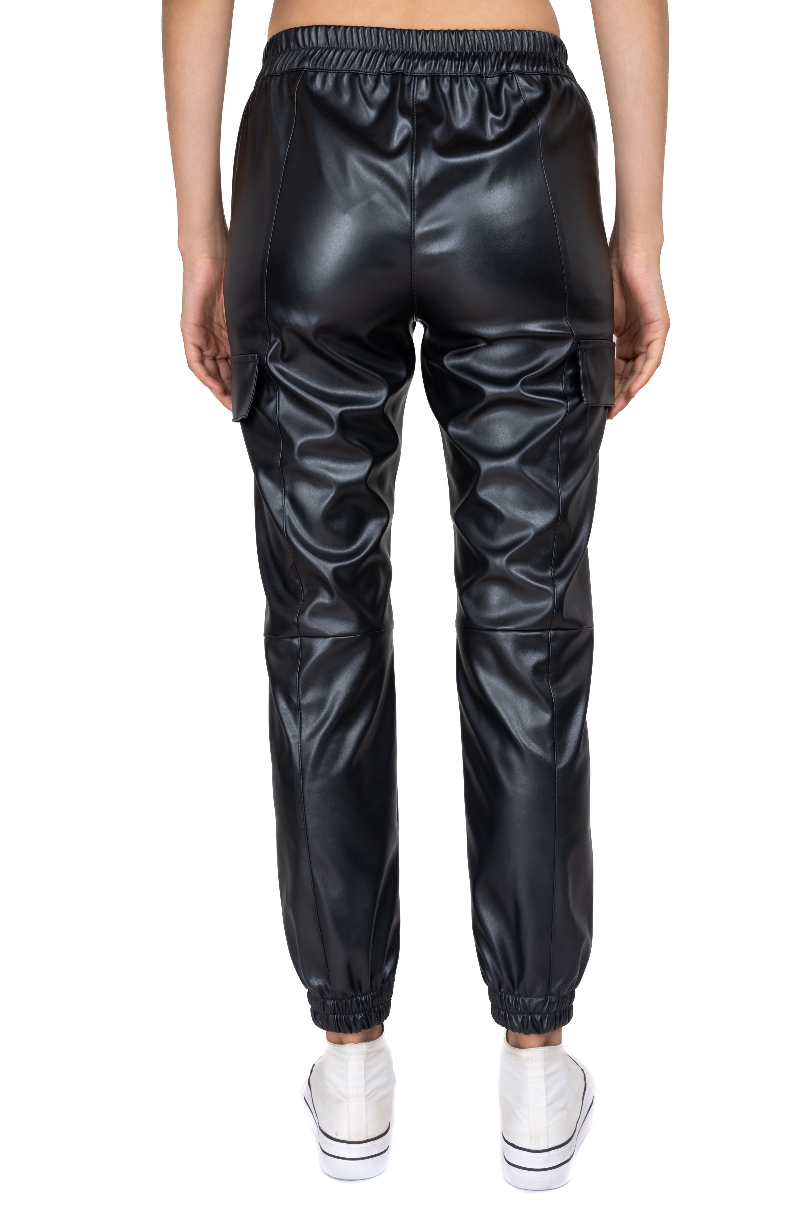 Jogger cargo efecto piel sold by Shasa product image thumbnail 4