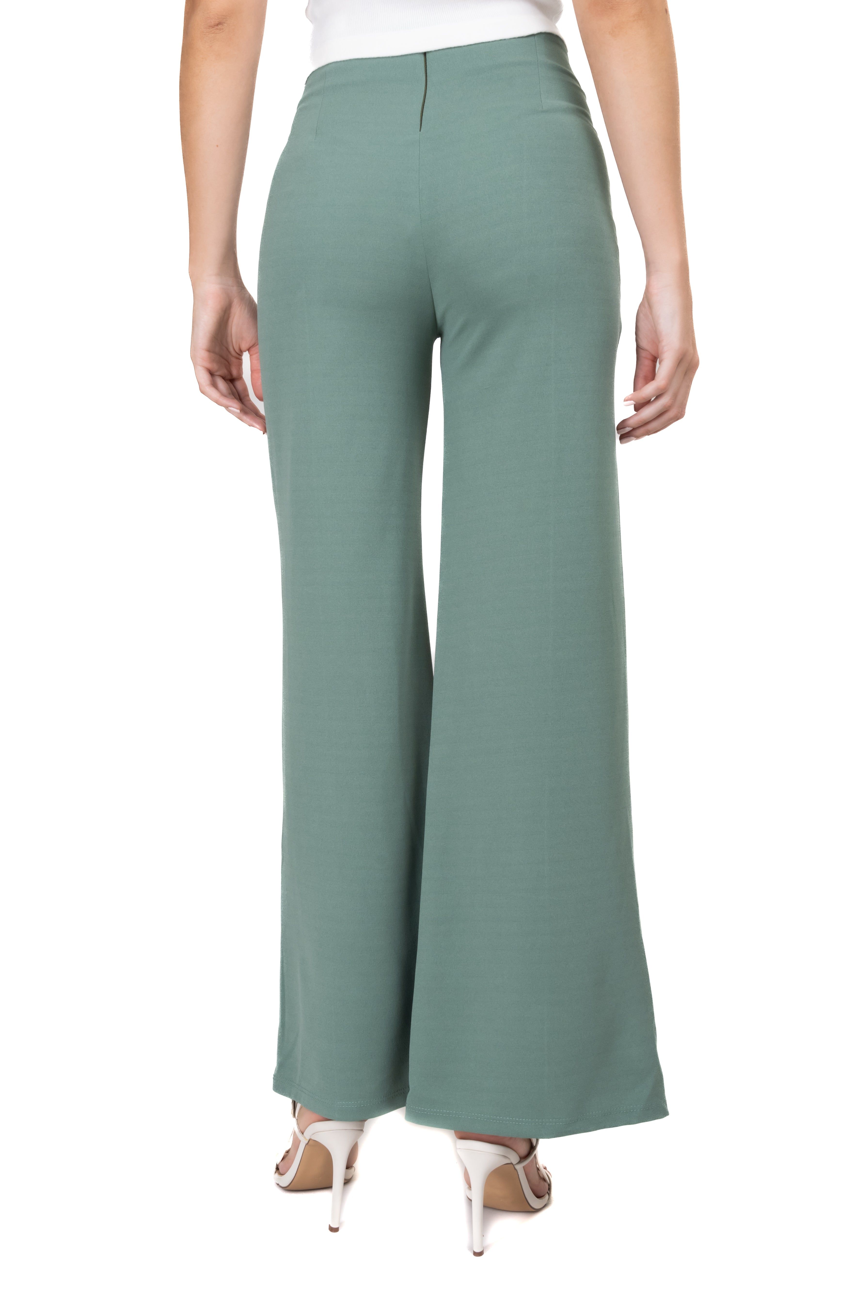 Pantalón Wide Leg Cintura Alta Costuras sold by Shasa product image thumbnail 4