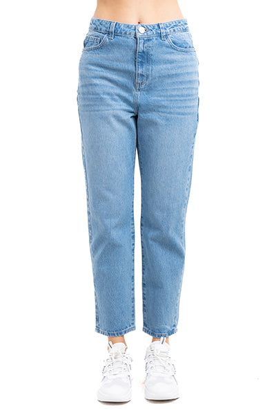 Jeans mom cintura alta sold by Shasa