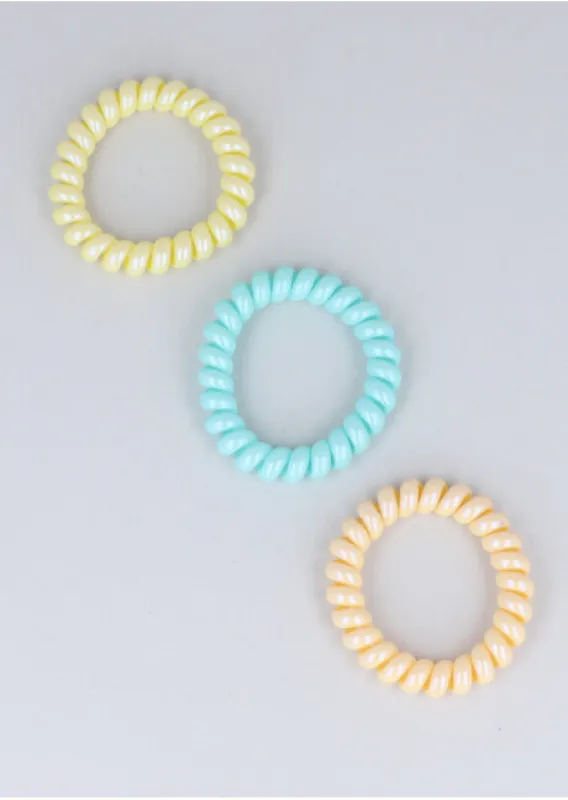 Set 3 Piezas Liga Teléfono Multicolor sold by Shasa