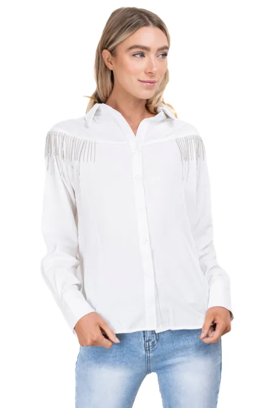 Camisa brillos sold by Shasa
