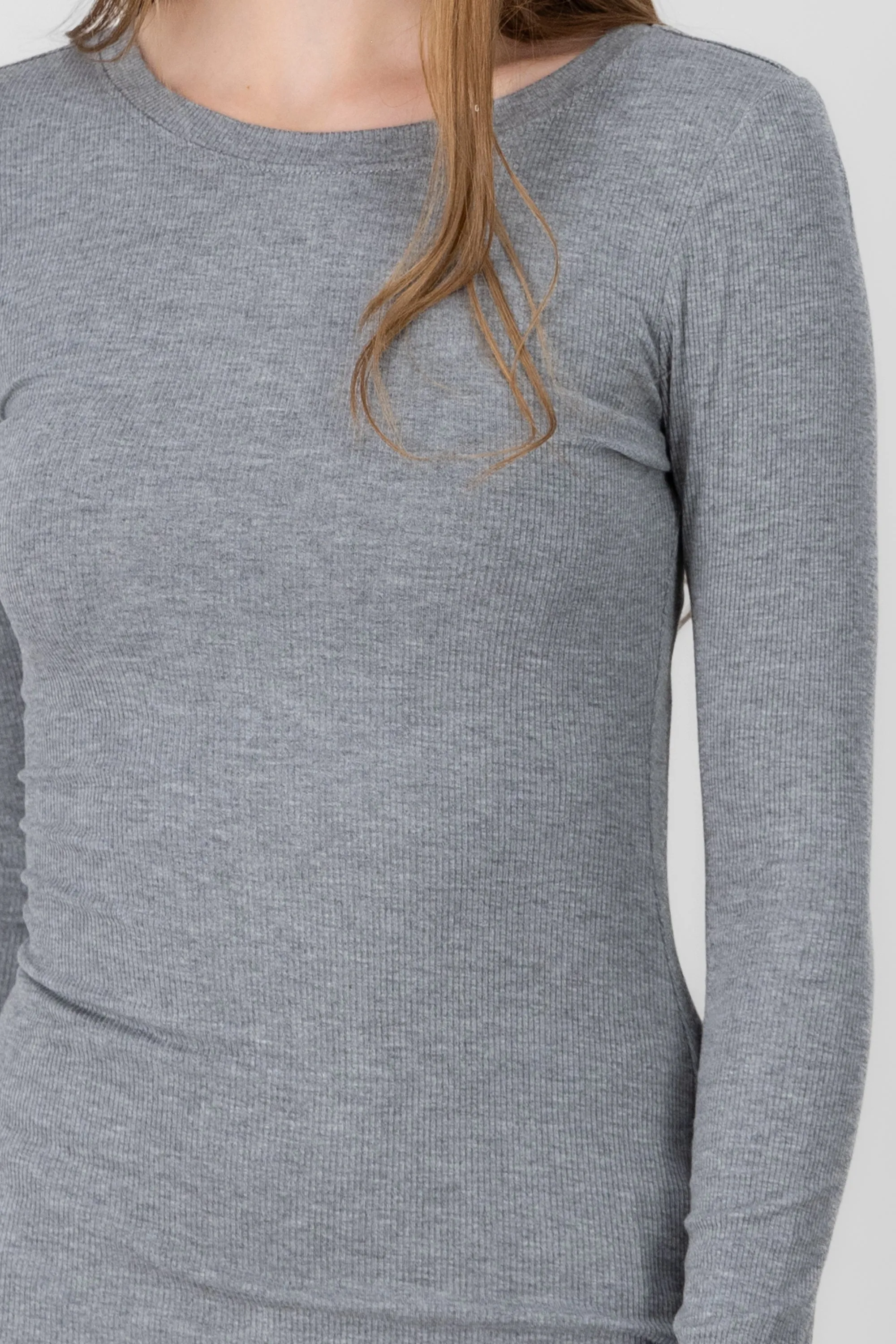 Top liso manga larga escote redondo sold by Shasa product image thumbnail 5