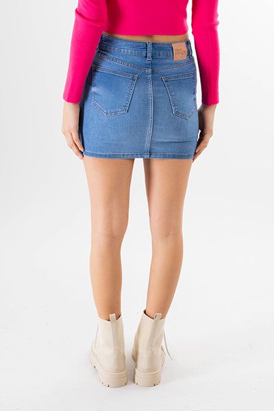 Falda Mini Denim Brillos sold by Shasa product image thumbnail 4