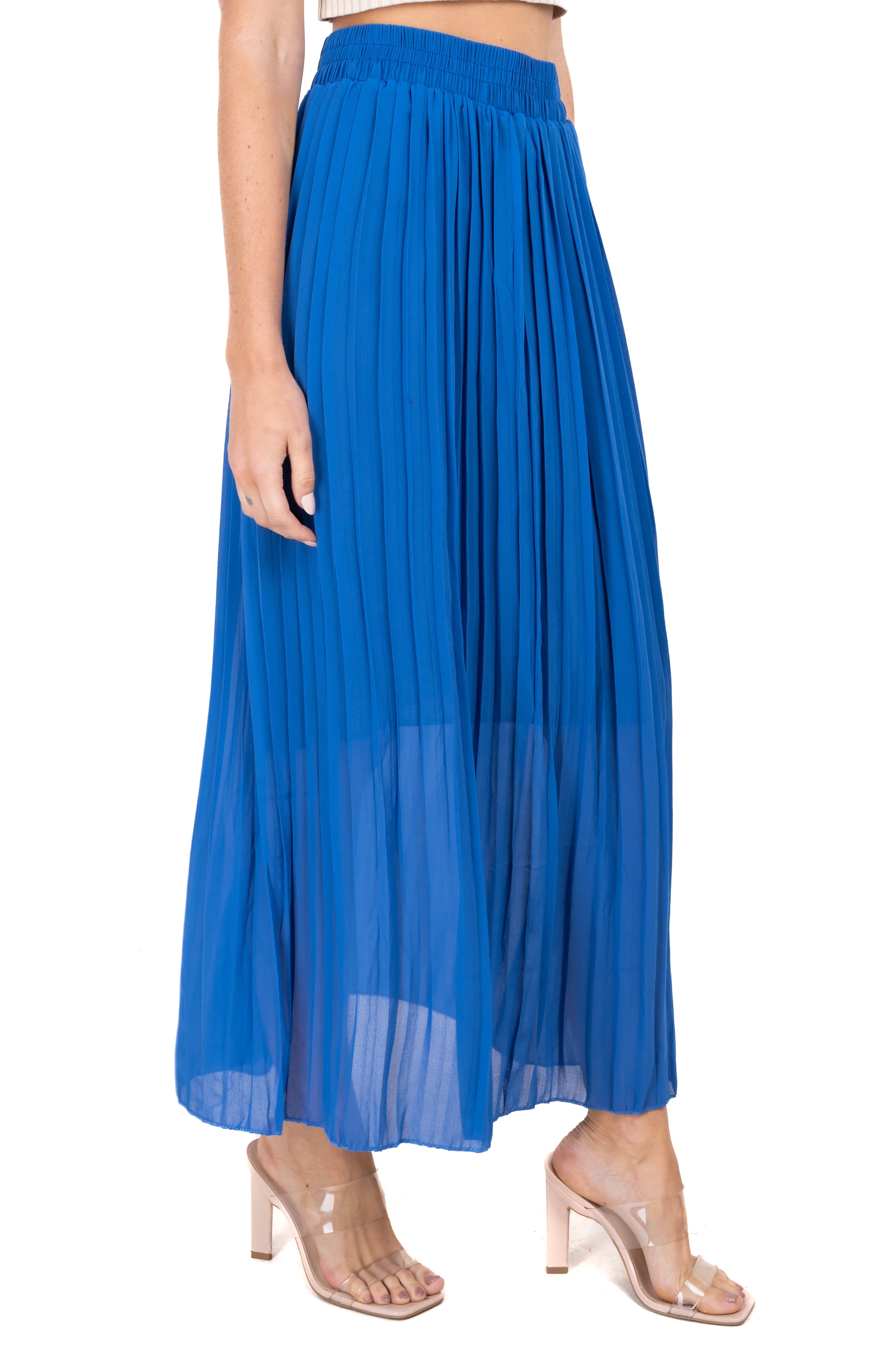 Falda midi tableada mesh sold by Shasa product image thumbnail 3