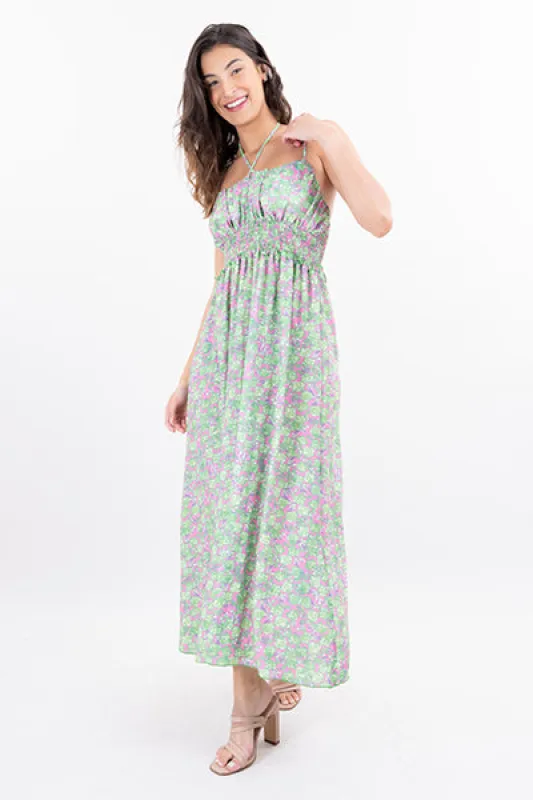 Vestido maxi floreado sold by Shasa