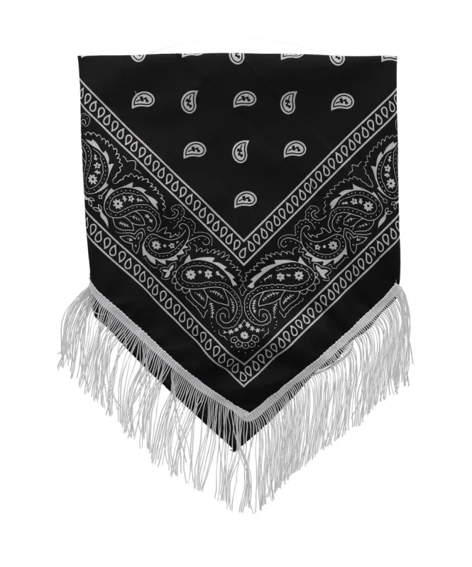 Pañuelo paisley flecos sold by Shasa