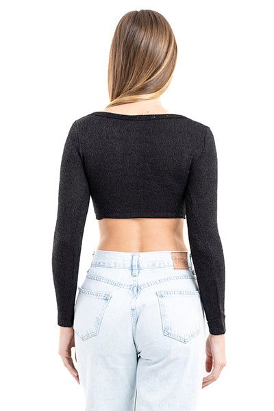 Top crop acanalado botones sold by Shasa product image thumbnail 4