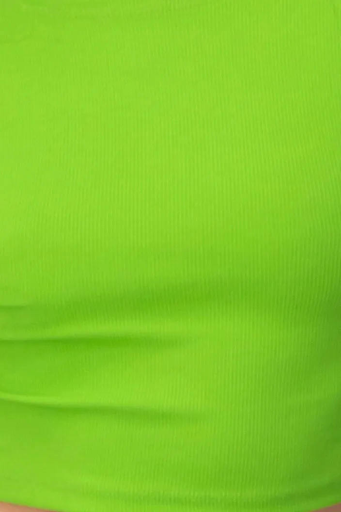 Crop top manga corta rib sold by Shasa product image thumbnail 5