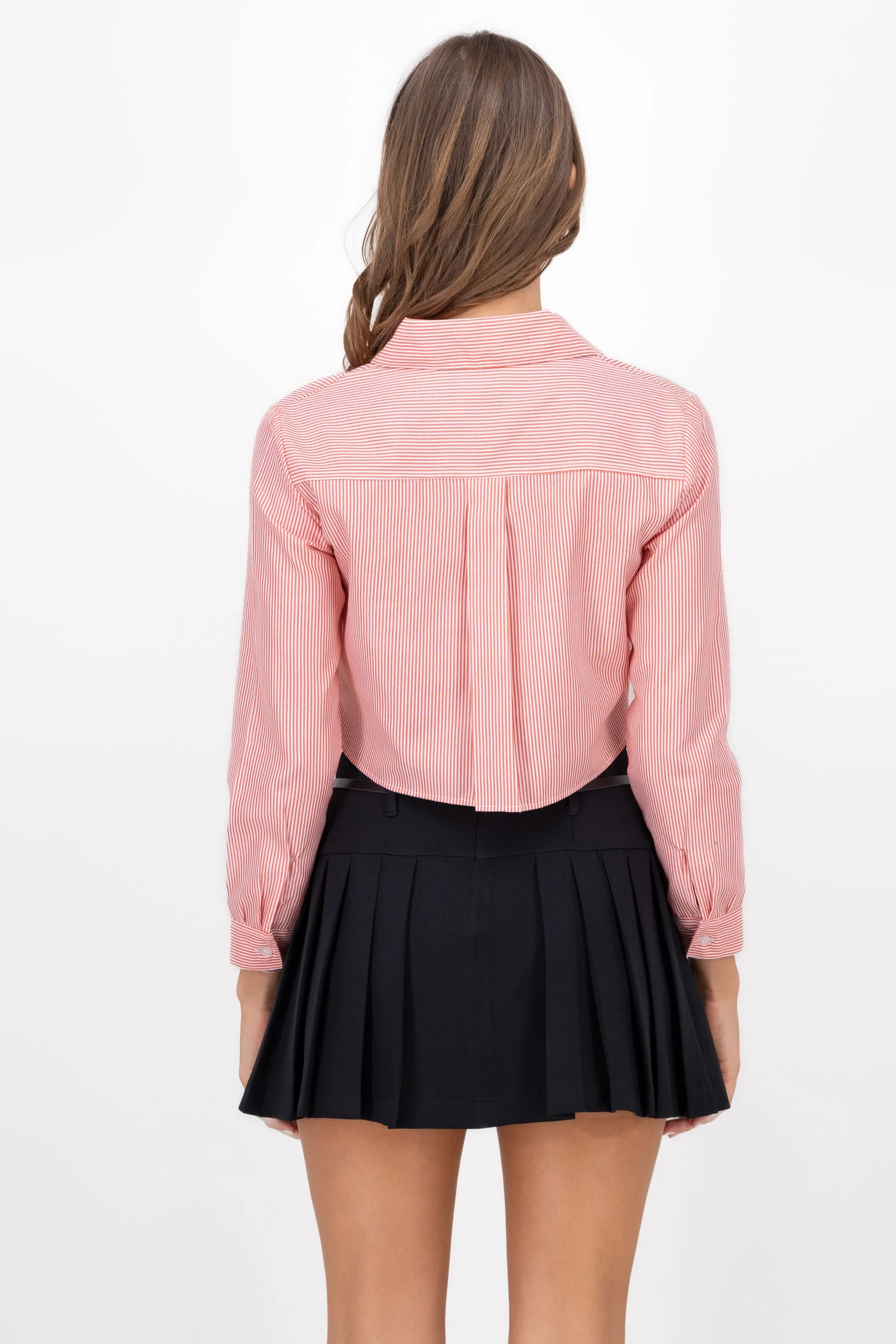 Camisa Crop Doble Bolsillo sold by Shasa product image thumbnail 4