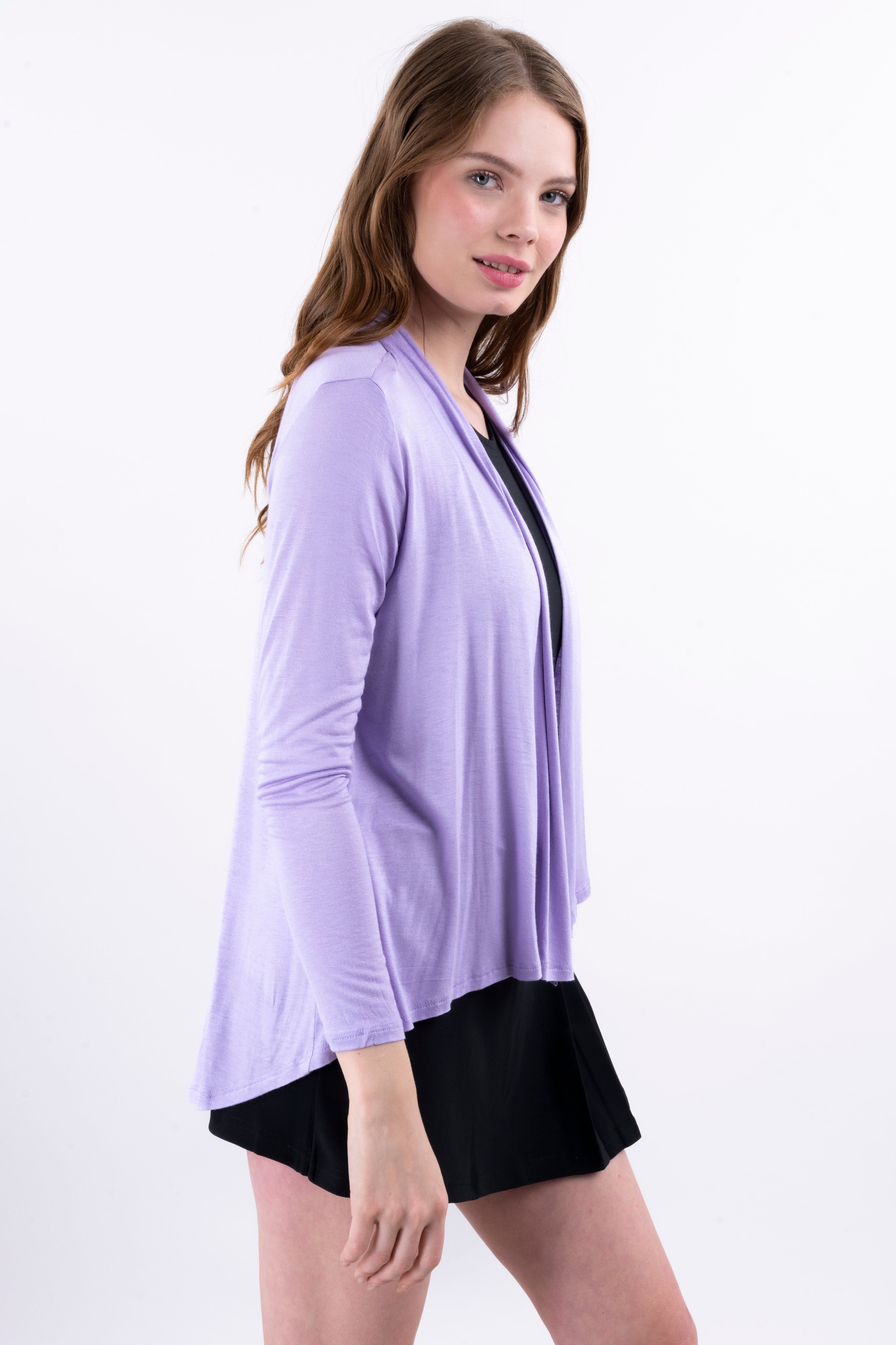 Cárdigan liso cascada frontal sold by Shasa product image thumbnail 3