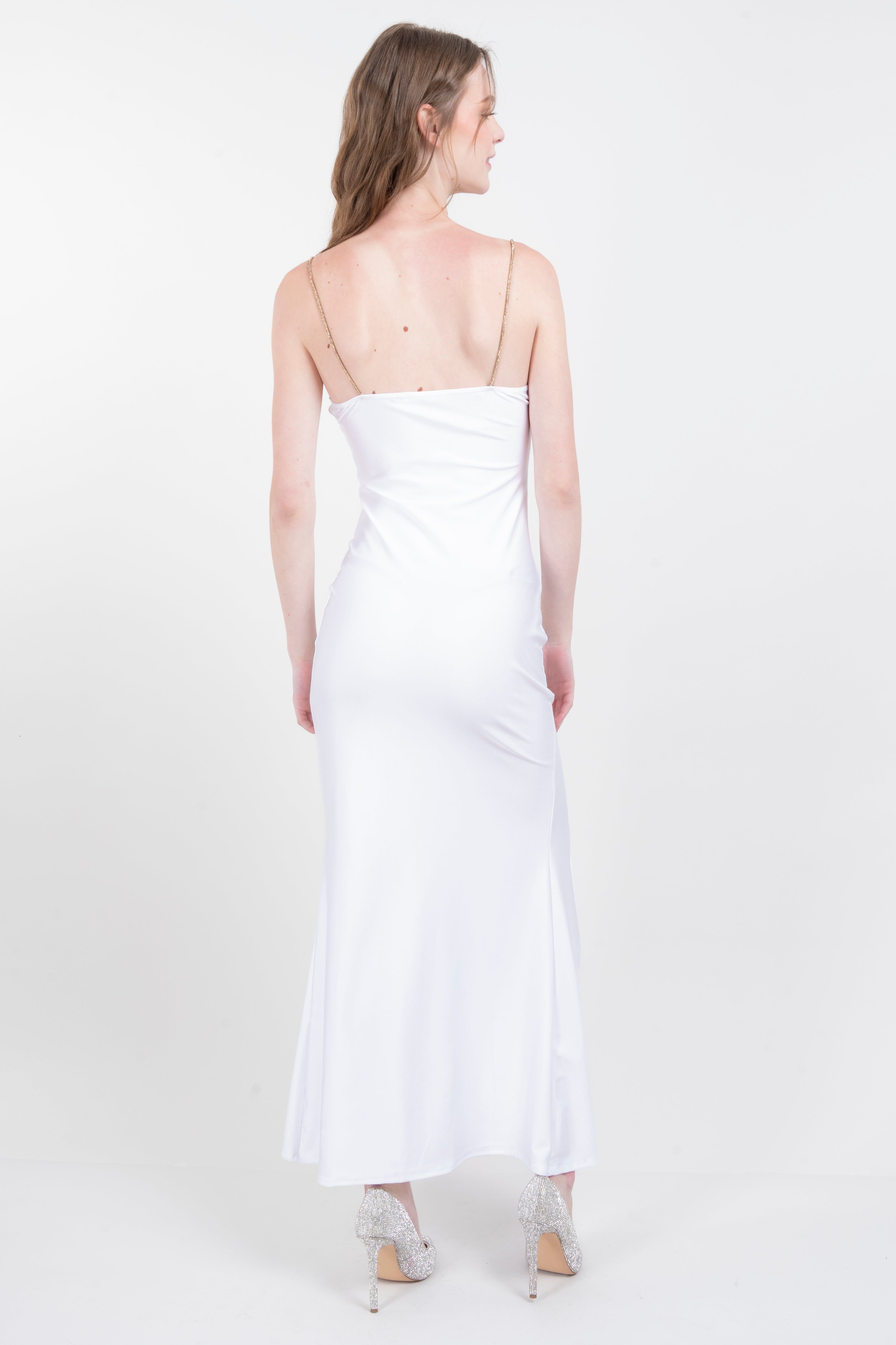 Vestido maxi tirantes brillos sold by Shasa product image thumbnail 4