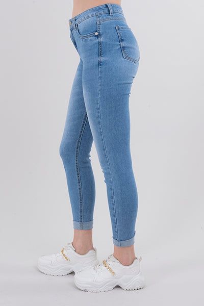 Jeans cintura media dobladillo sold by Shasa product image thumbnail 3