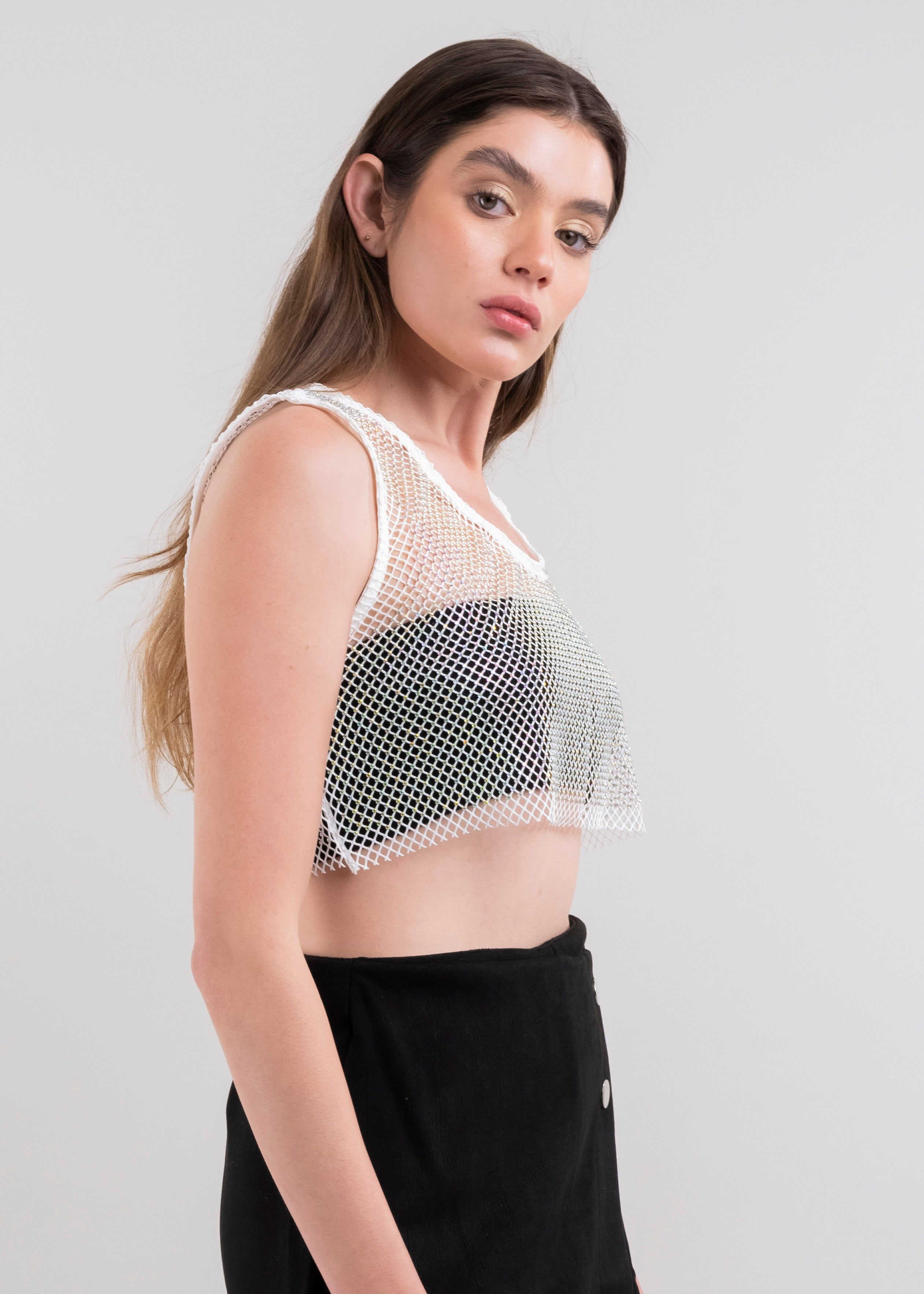 Top crop red brillos sold by Shasa product image thumbnail 3