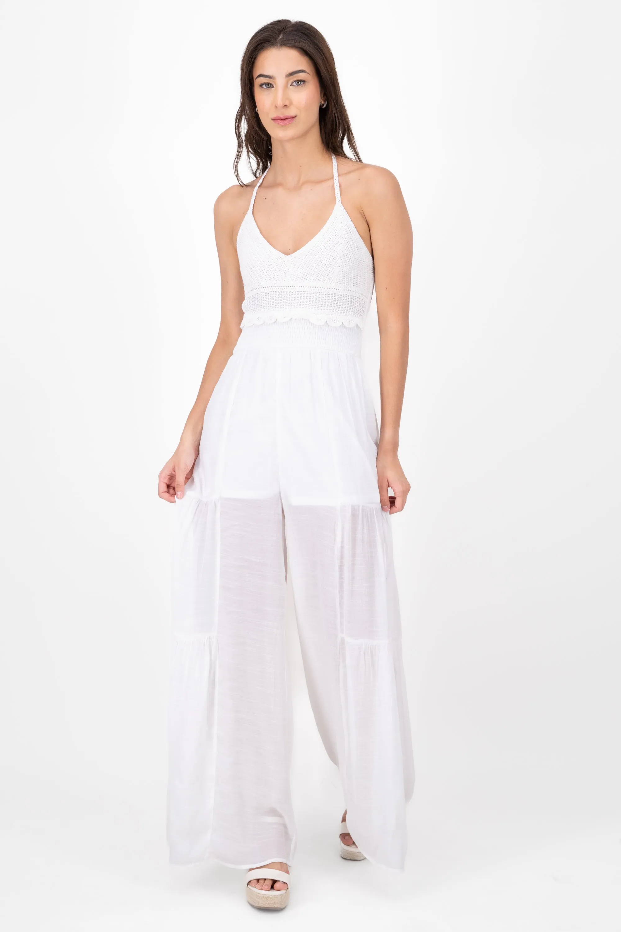 Jumpsuit lino crochet sold by Shasa product image thumbnail 2