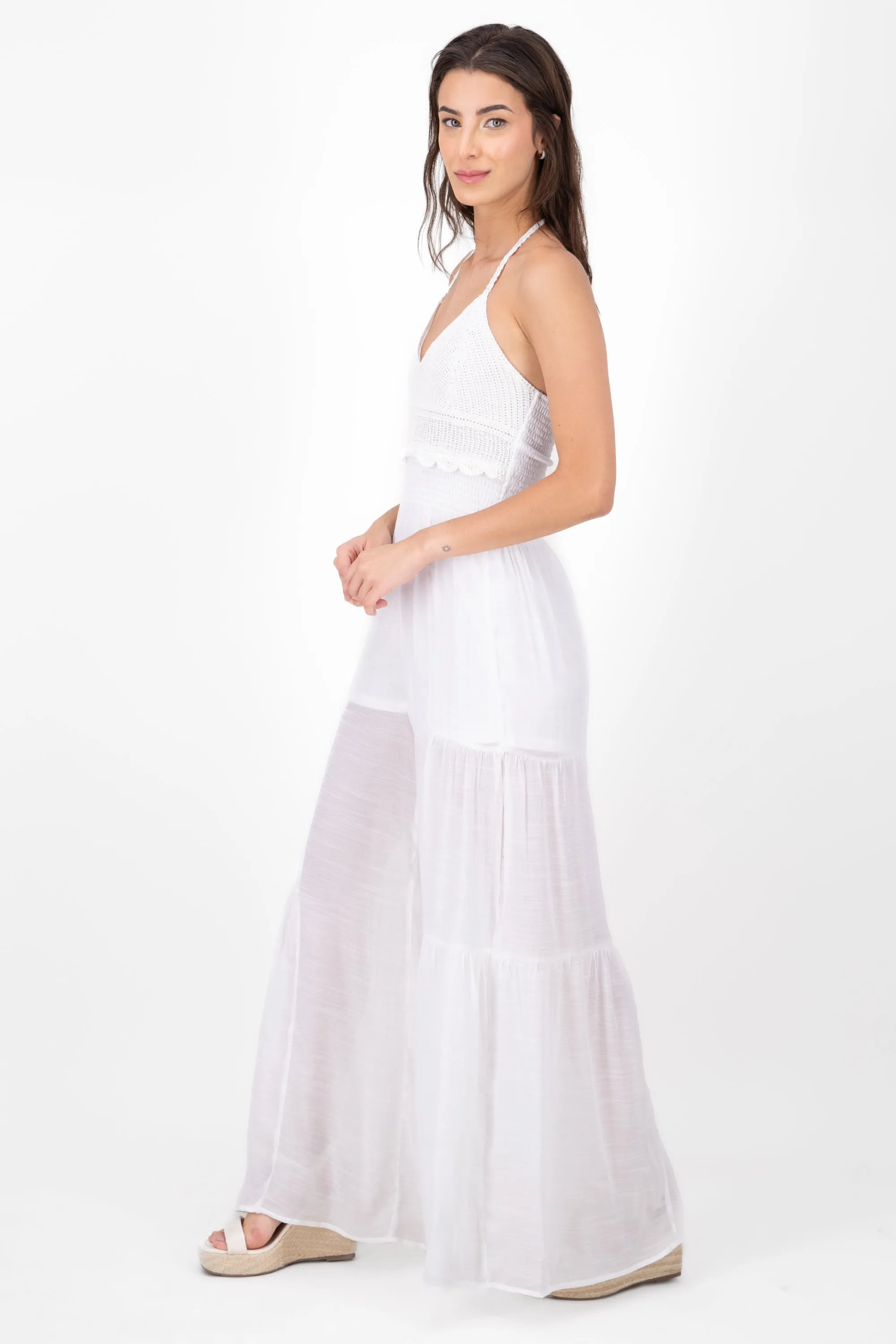 Jumpsuit lino crochet sold by Shasa product image thumbnail 3