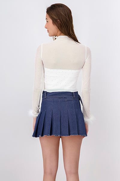 Top Mesh Brillos Plumas sold by Shasa product image thumbnail 4