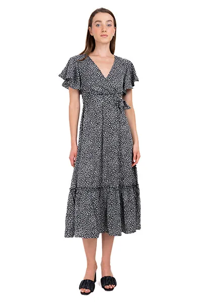 Vestido maxi olanes animal print sold by Shasa