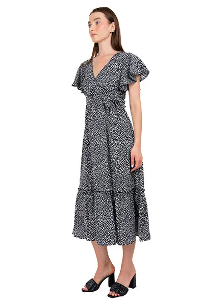 Vestido maxi olanes animal print sold by Shasa product image thumbnail 2