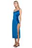 Vestido maxi aterciopelado sold by Shasa