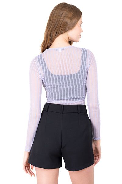 Bodysuit mesh líneas sold by Shasa product image thumbnail 4