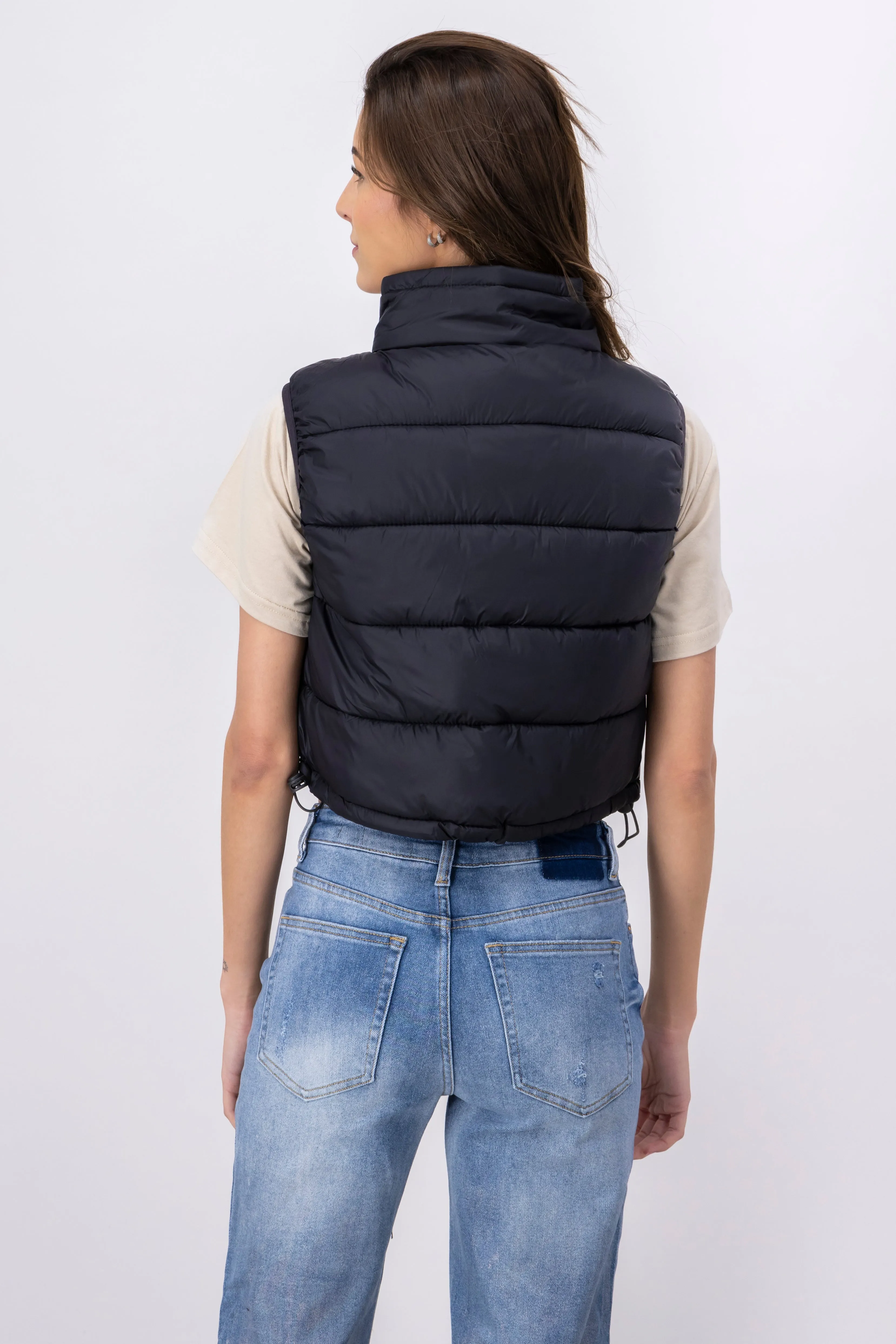 Chaleco capitonado cropped sold by Shasa product image thumbnail 4