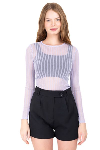 Bodysuit mesh líneas sold by Shasa product image thumbnail 2