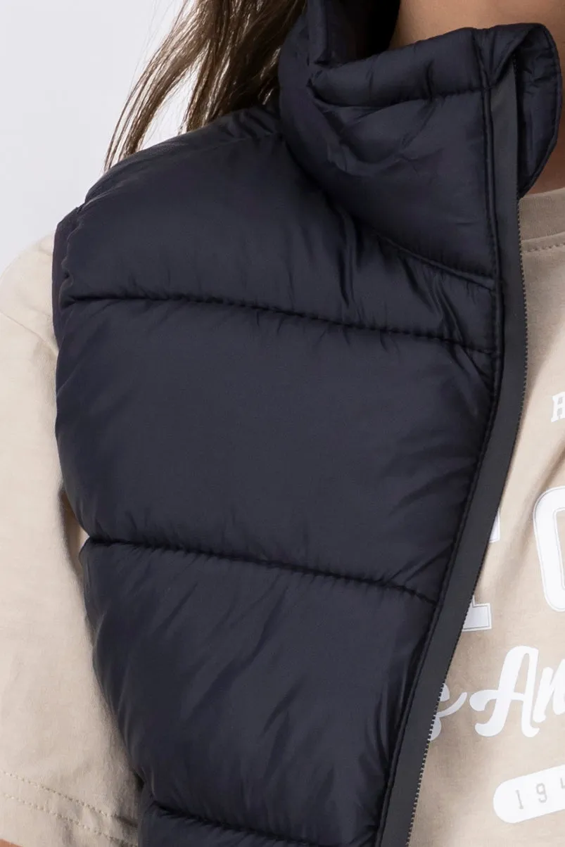 Chaleco capitonado cropped sold by Shasa product image thumbnail 5