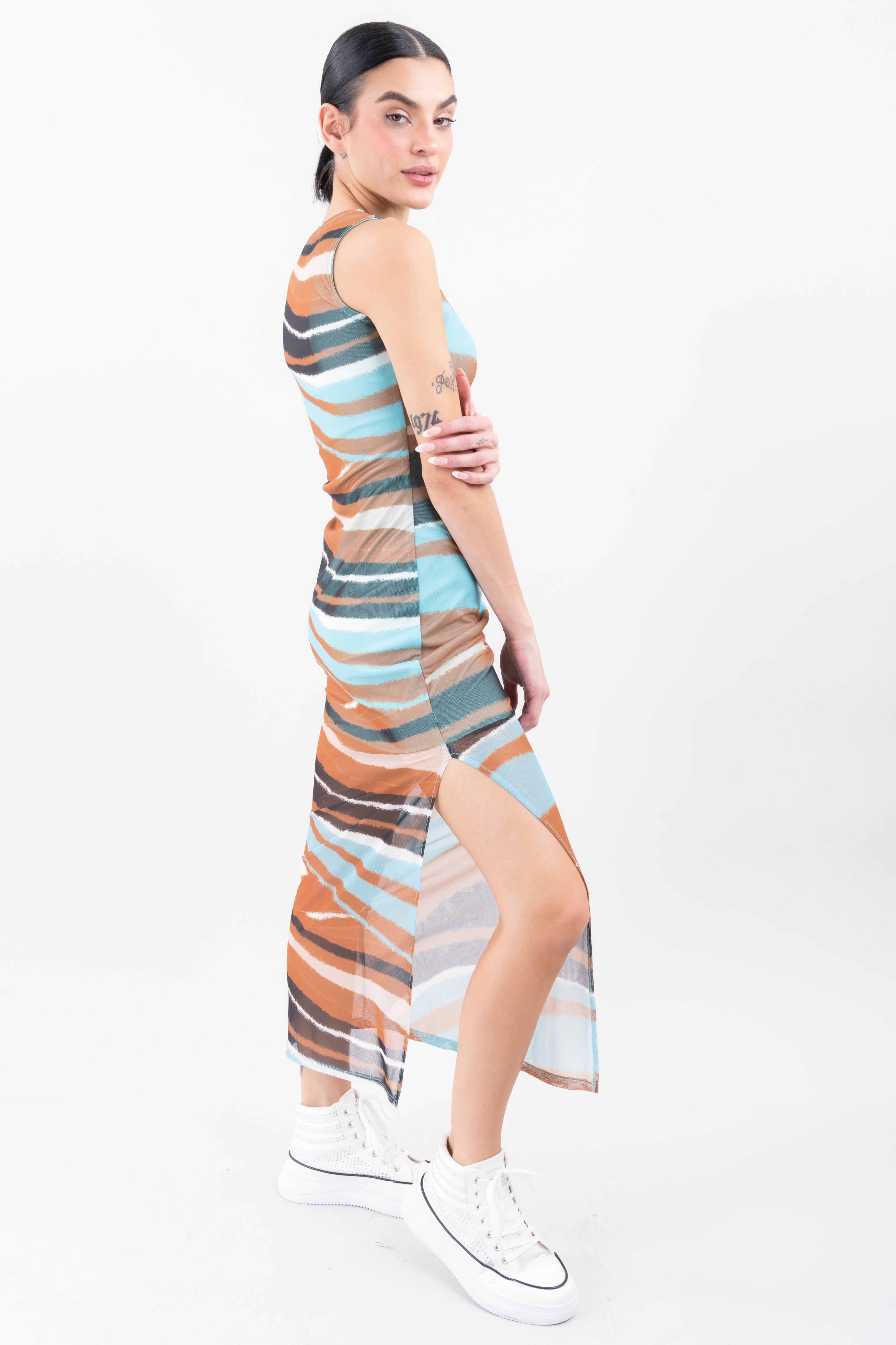 Vestido maxi mesh sold by Shasa product image thumbnail 3