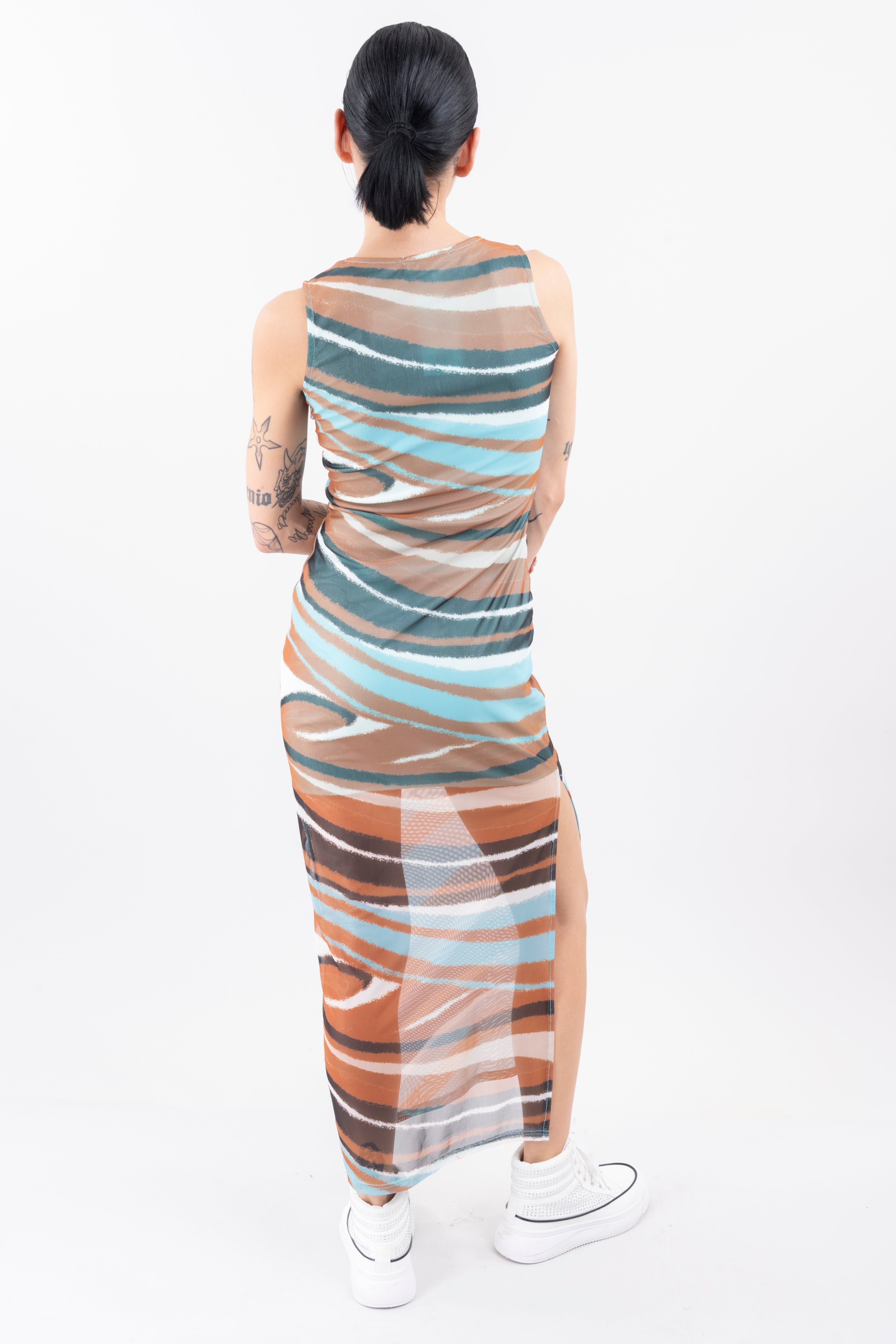 Vestido maxi mesh sold by Shasa product image thumbnail 4