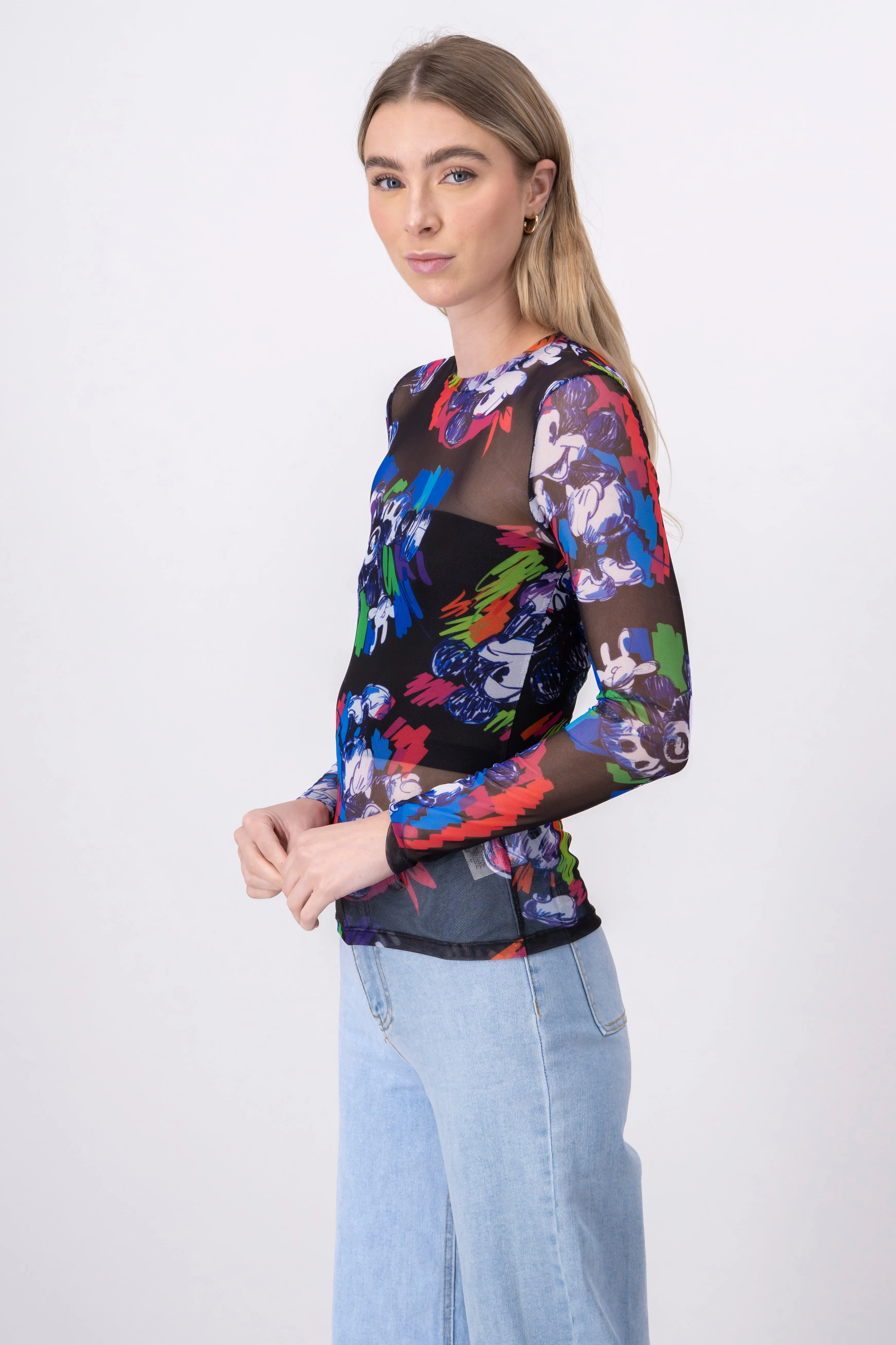 Playera mesh Mickey Mouse sold by Shasa product image thumbnail 3