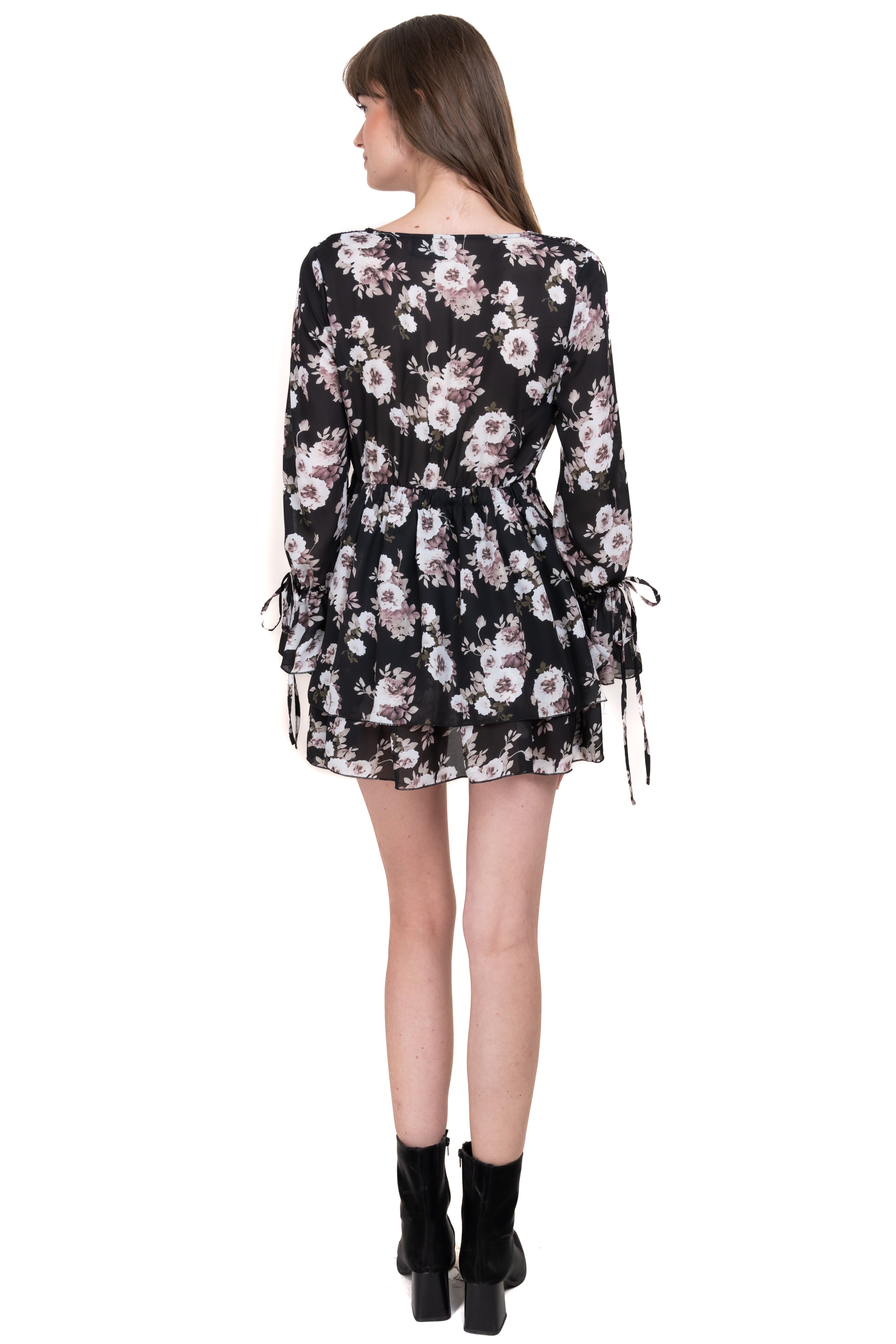 Vestido mini olán flores sold by Shasa product image thumbnail 4