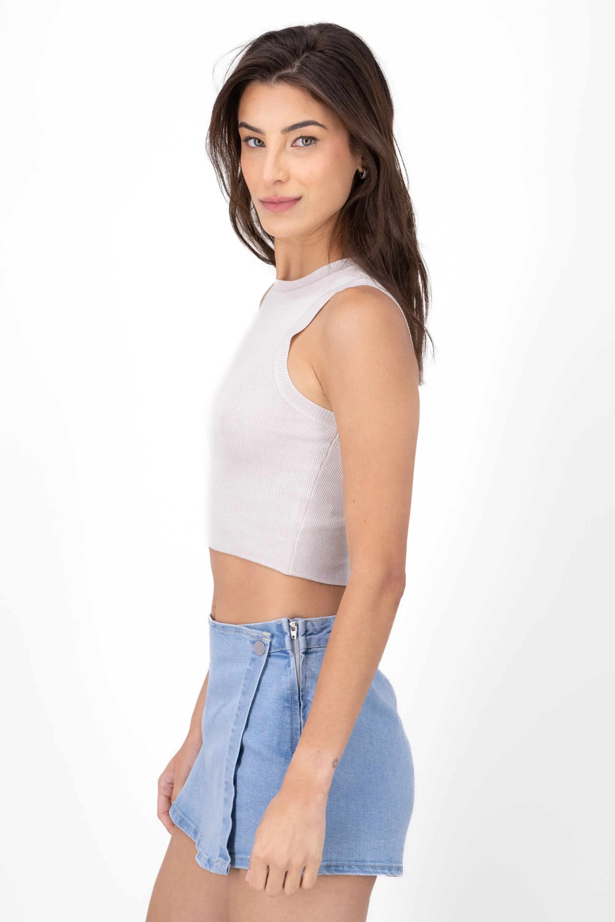 Top Sin Manga Tejido sold by Shasa product image thumbnail 3