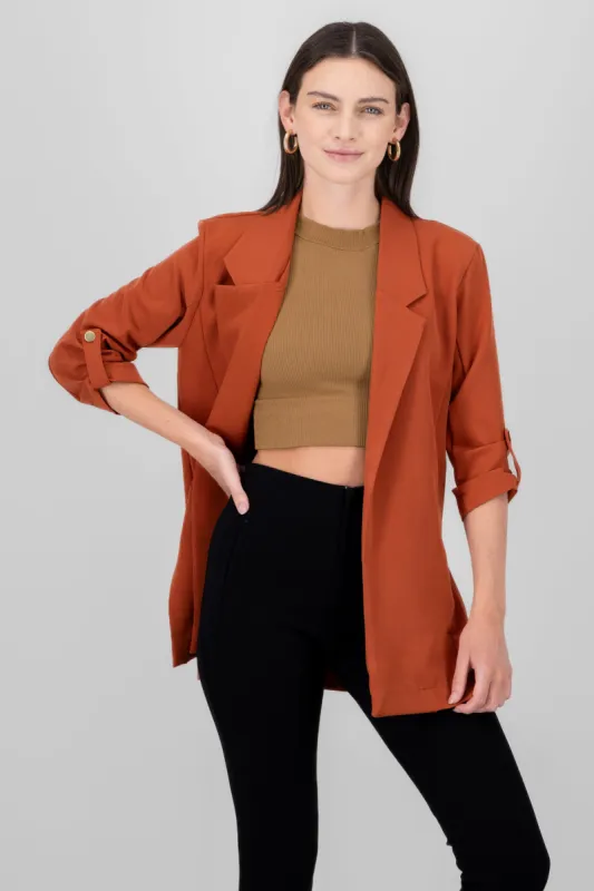 Saco Manga 3/4 Aberturas Laterales sold by Shasa