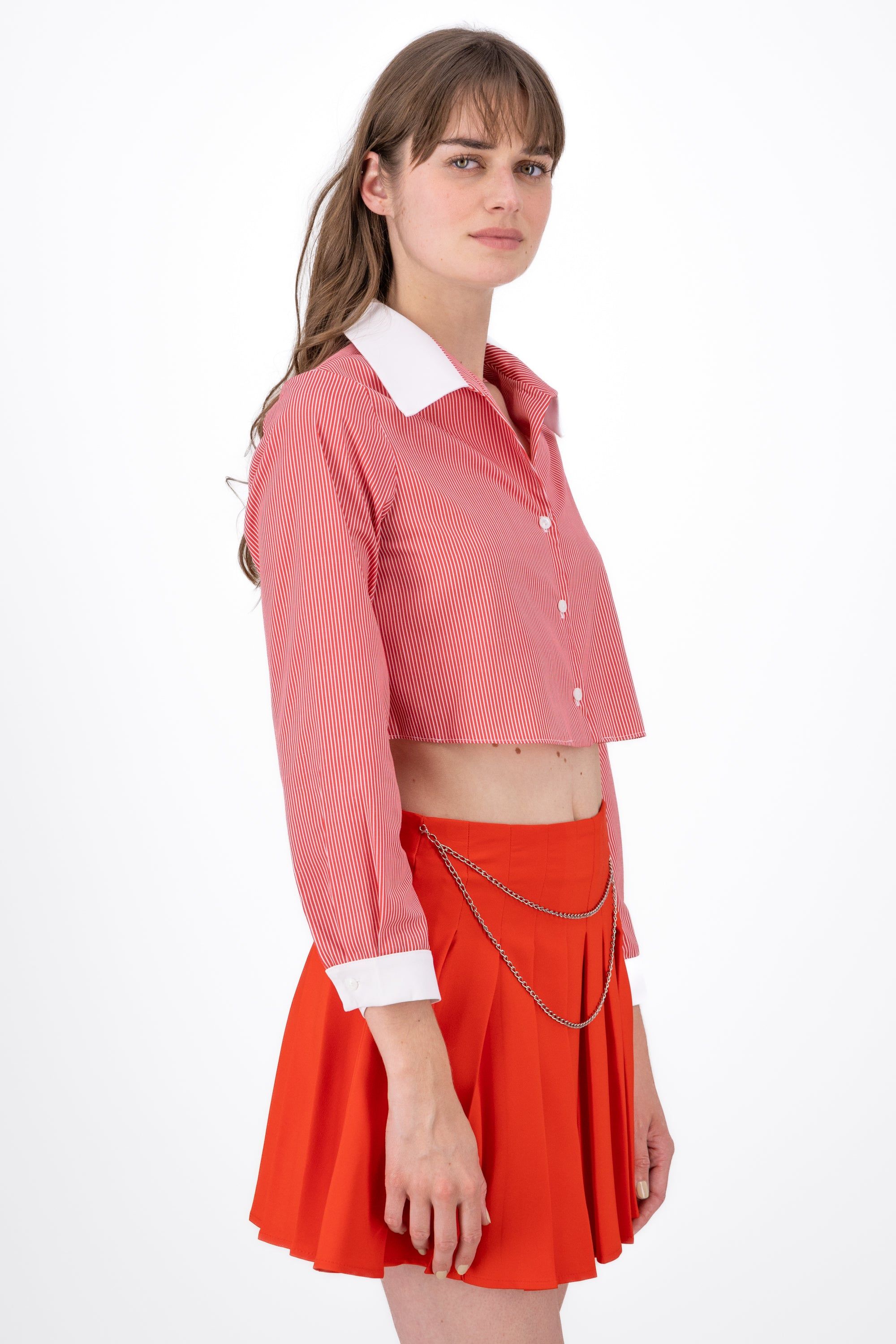 Camisa Crop Contraste sold by Shasa product image thumbnail 3