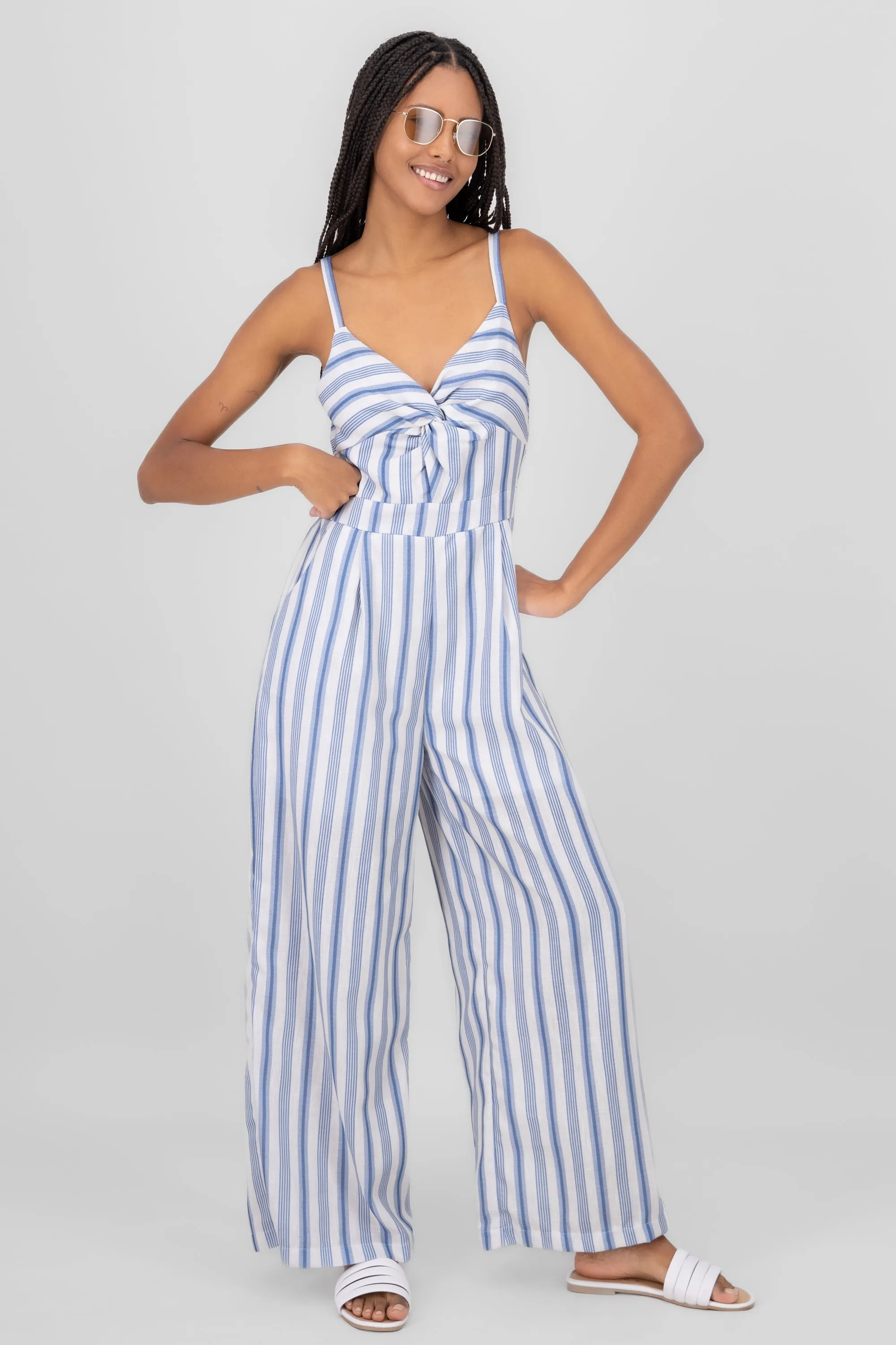 Jumpsuit rayas detalle escote sold by Shasa product image thumbnail 2