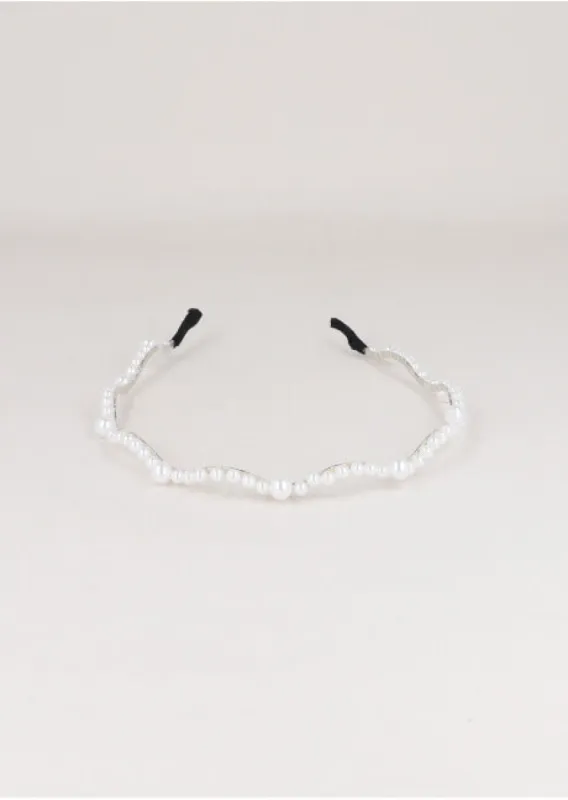 Diadema Zigzag Perlas sold by Shasa